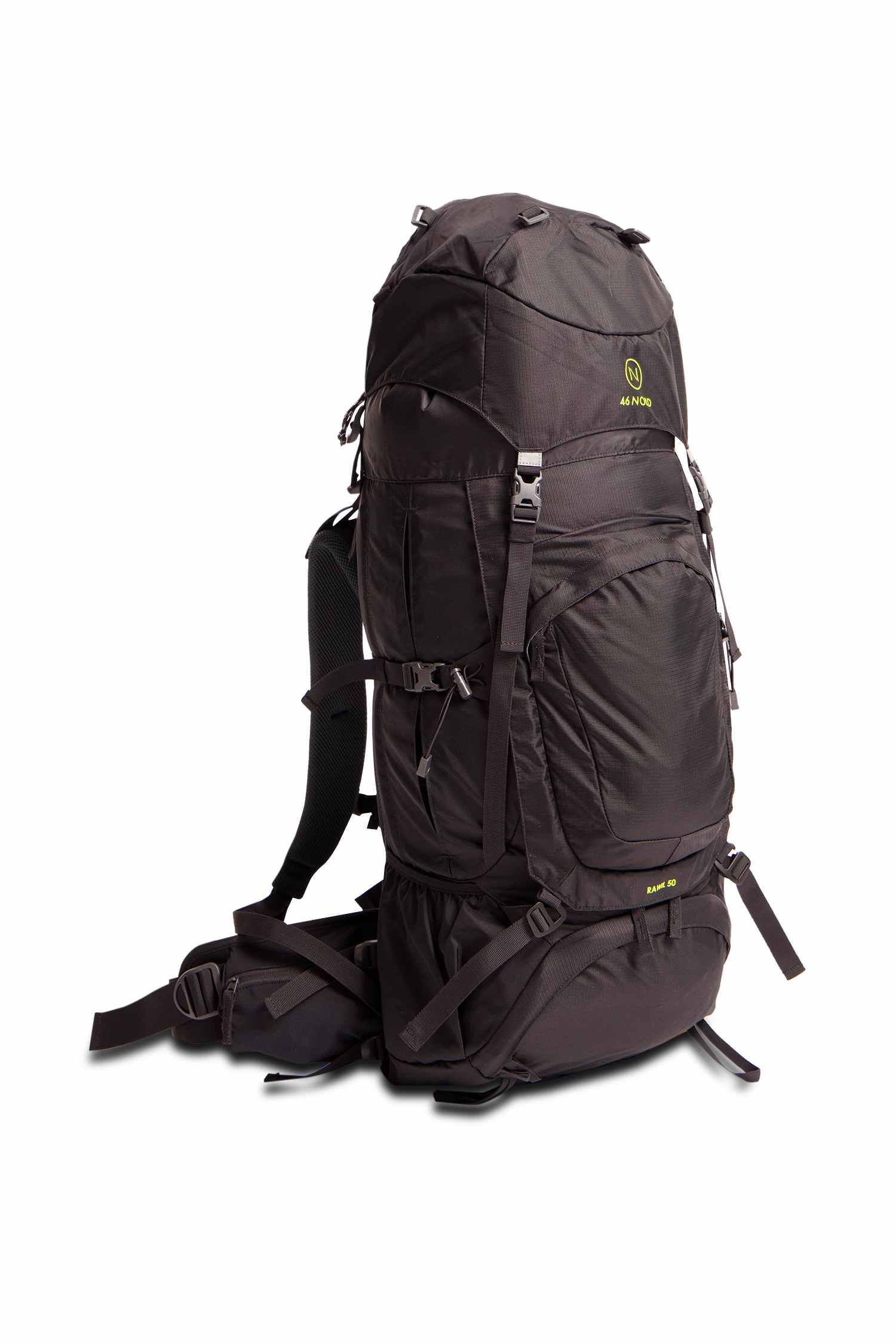 46 NORD Rawil 50 L Wanderrucksack Grau, Herren, Größe: 0