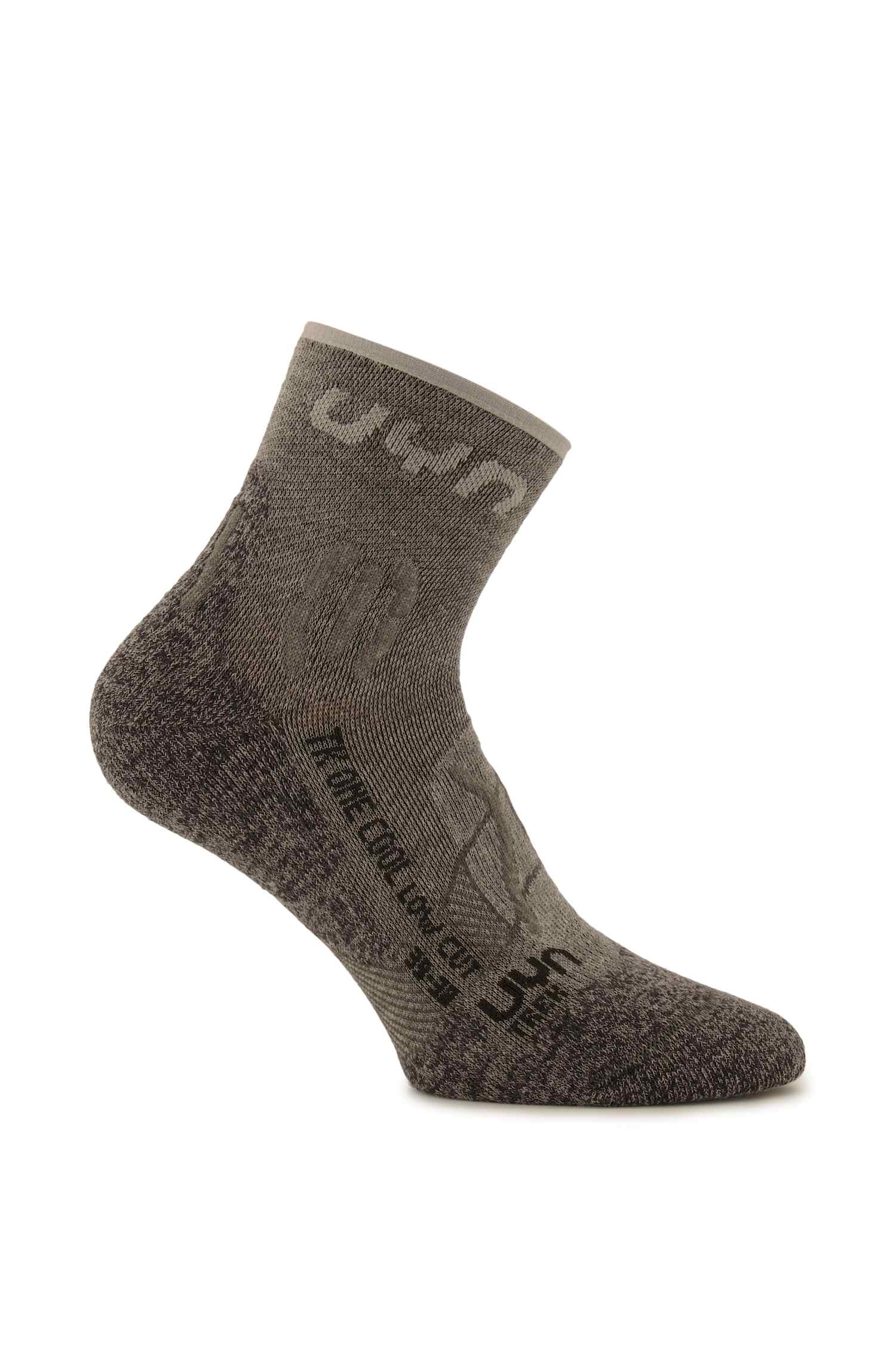 UYN Trekking One Cool Low 39-41 Herren Wandersocken Grau, Herren, Größe: II