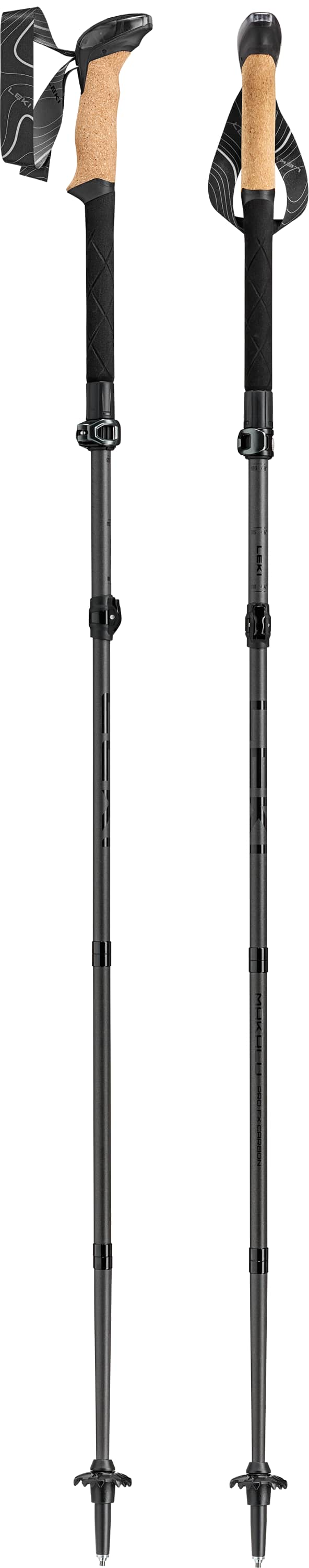 Image of LEKI Makalu Pro FX Carbon Wanderstock Schwarz, Herren, Größe: 0