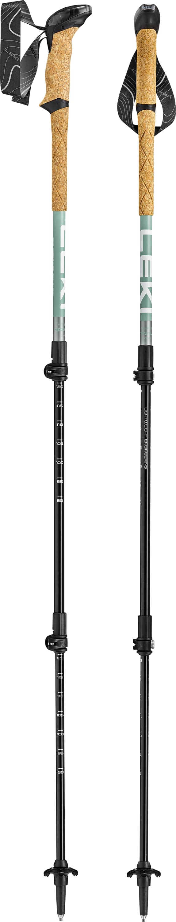 Image of LEKI Makalu Lite Compact Wanderstock Grün, Herren, Größe: 0