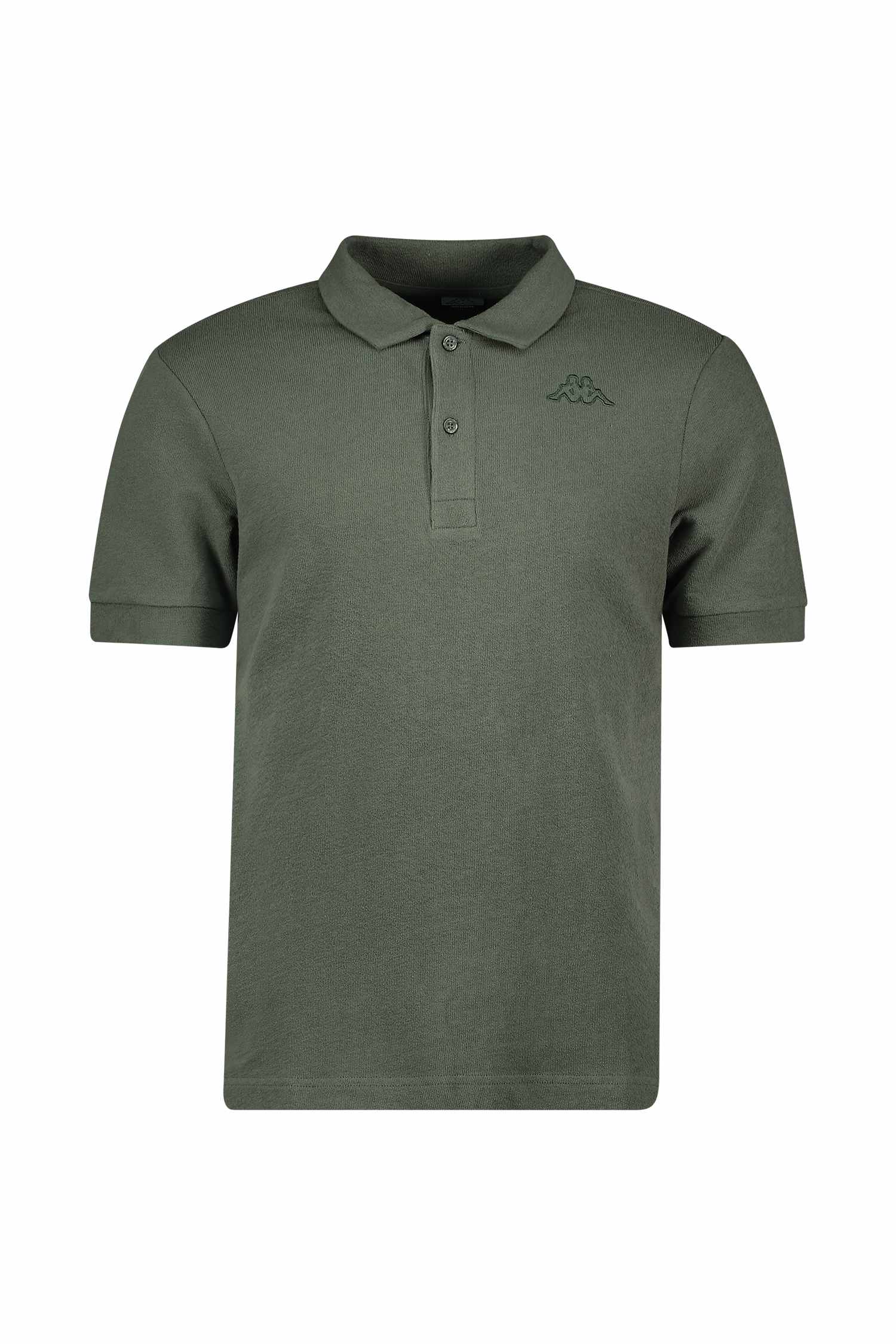 Image of Kappa Izzy Jacquard Herren Poloshirt Grün, Herren, Größe: M