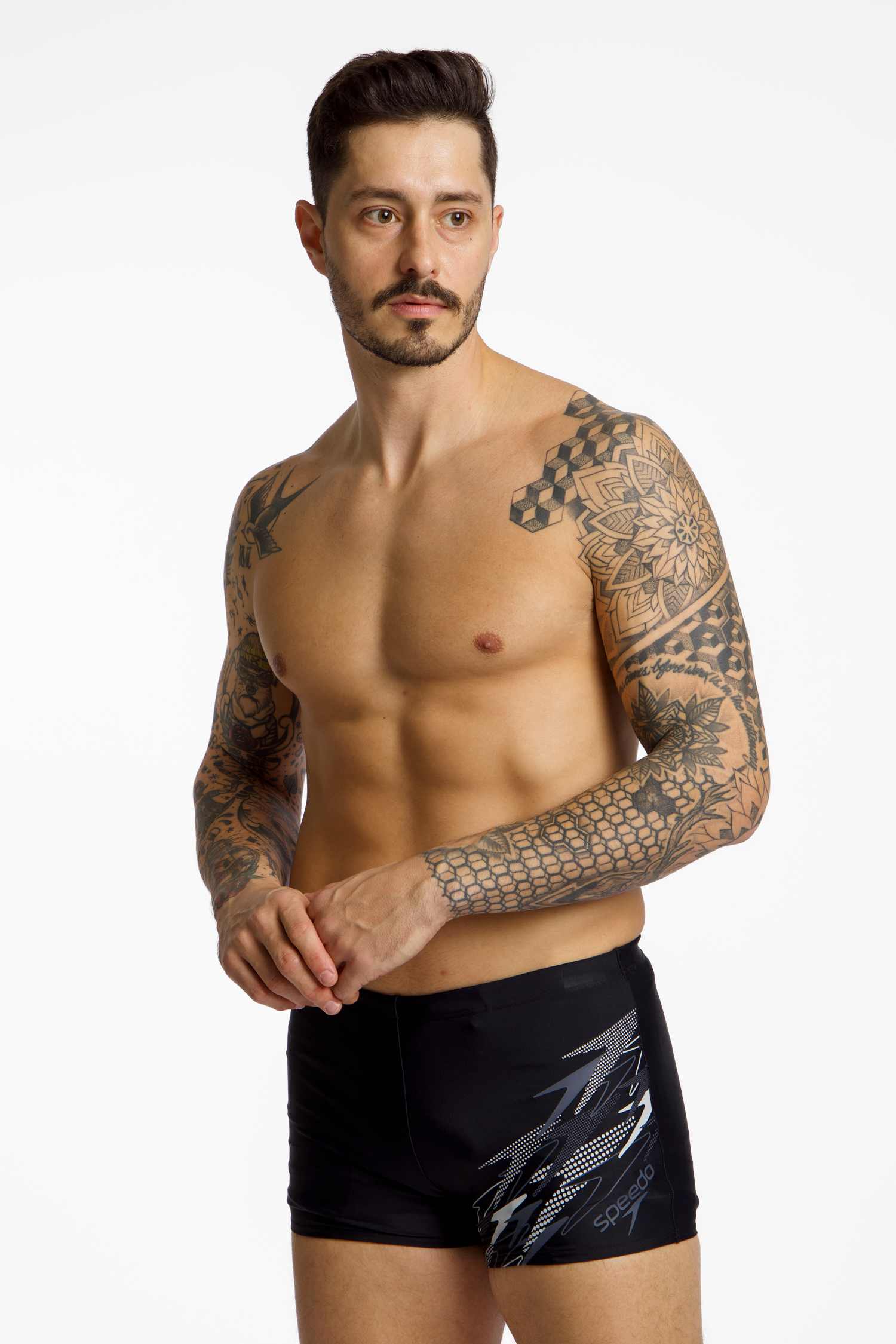 Image of speedo Medley Logo Herren Badehose Schwarz, Herren, Größe: 46