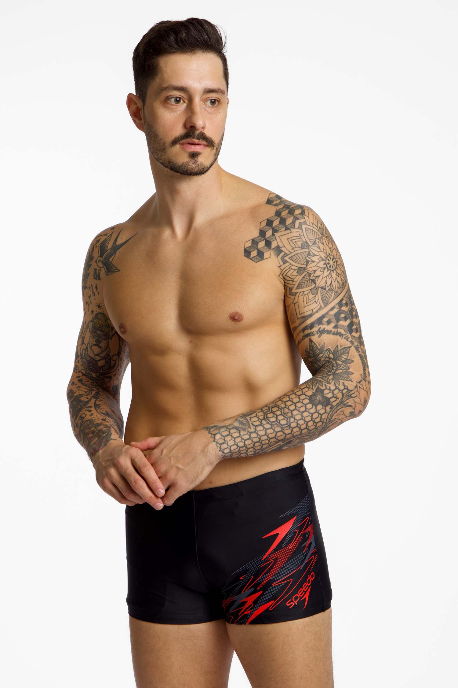 Image of speedo Medley Logo Herren Badehose Schwarz, Herren, Größe: 48
