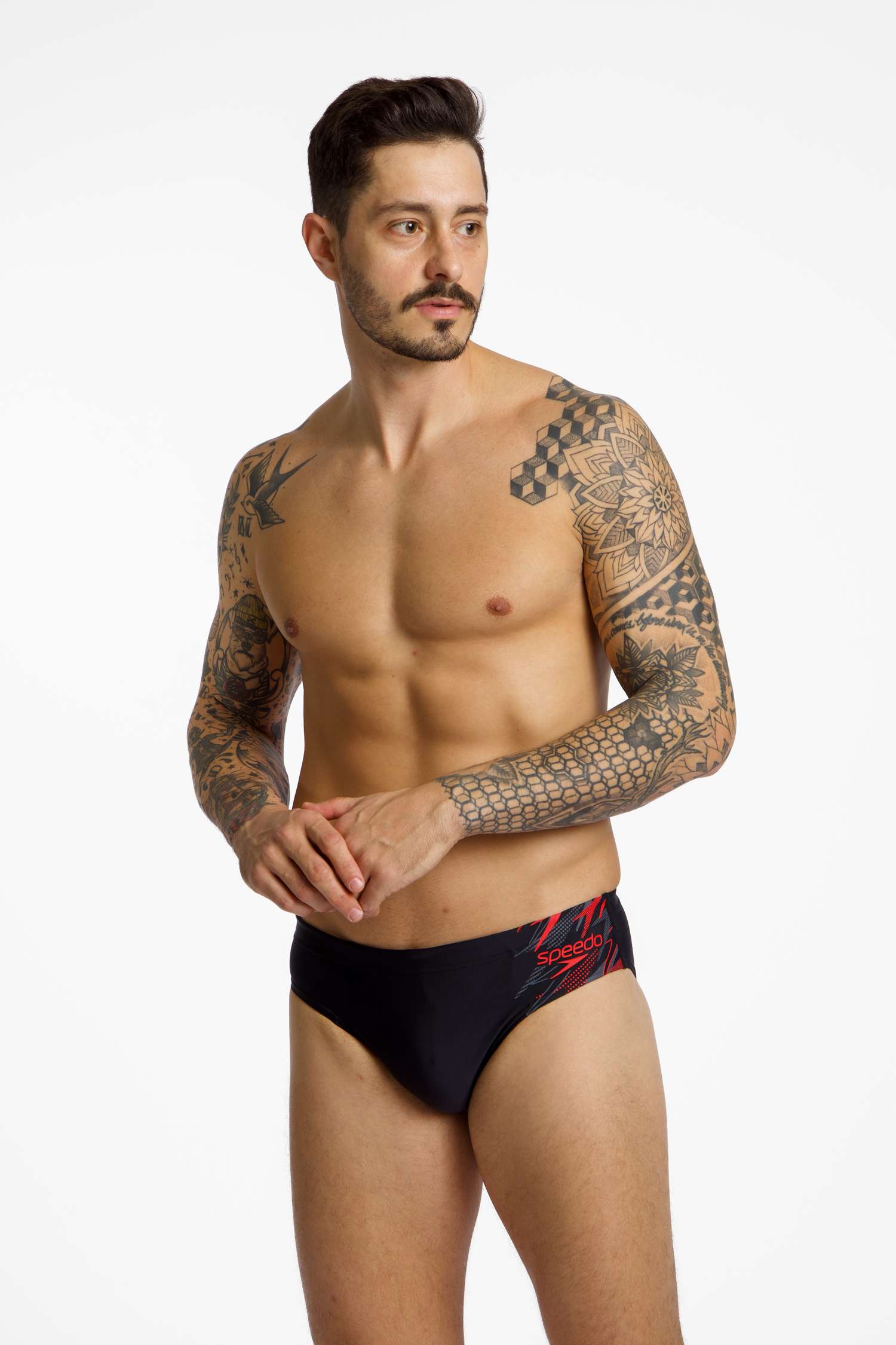 Image of speedo Medley Logo Herren Badeslip Schwarz, Herren, Größe: 50