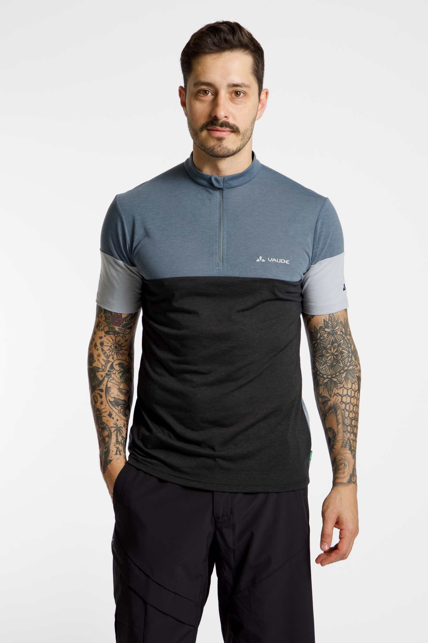 VAUDE Altissimo II Herren Biketrikot Grau, Herren, Größe: M