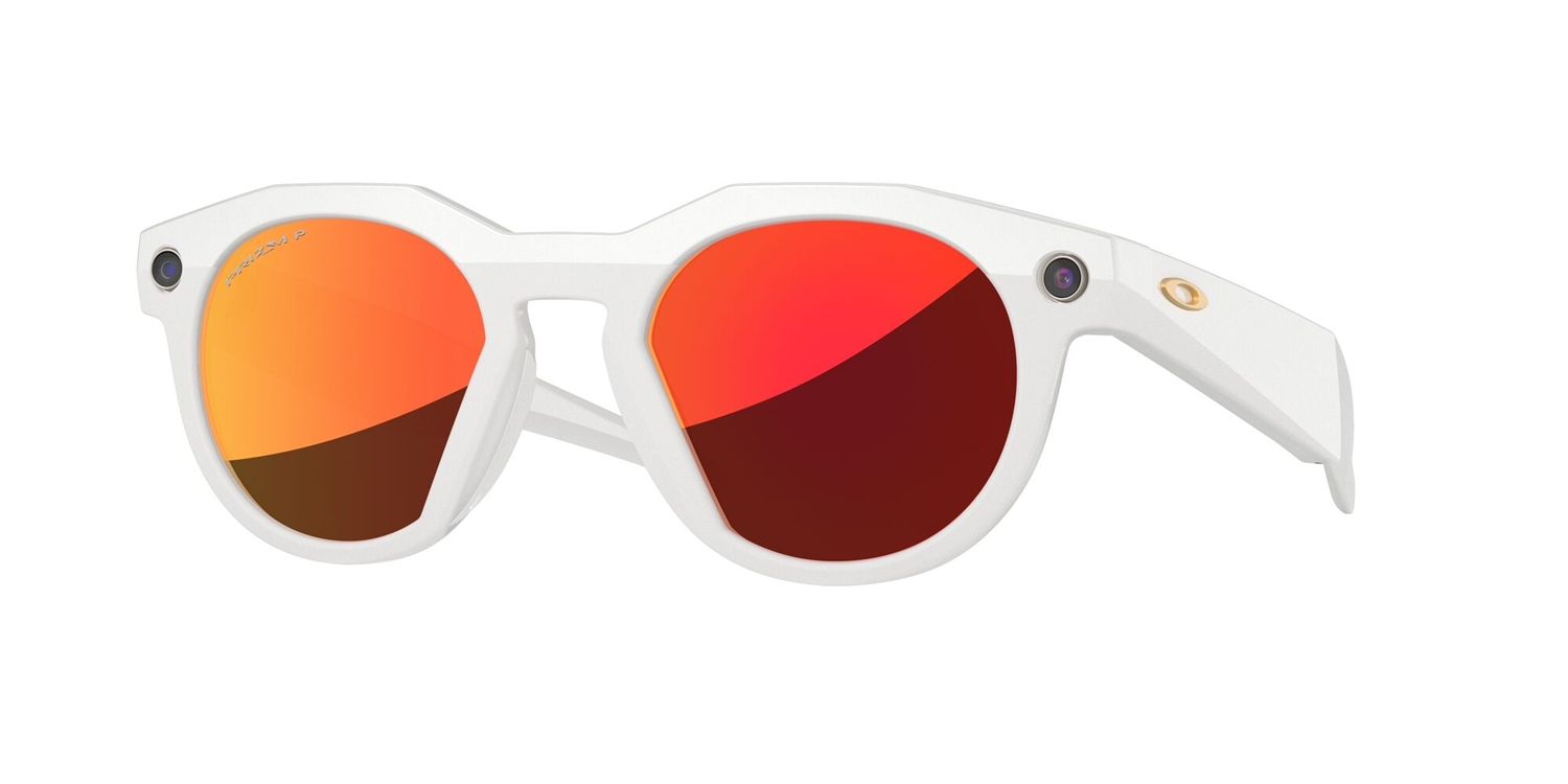 Oakley Houston META Sonnenbrille Weiss, Herren, Größe: ONE SIZE