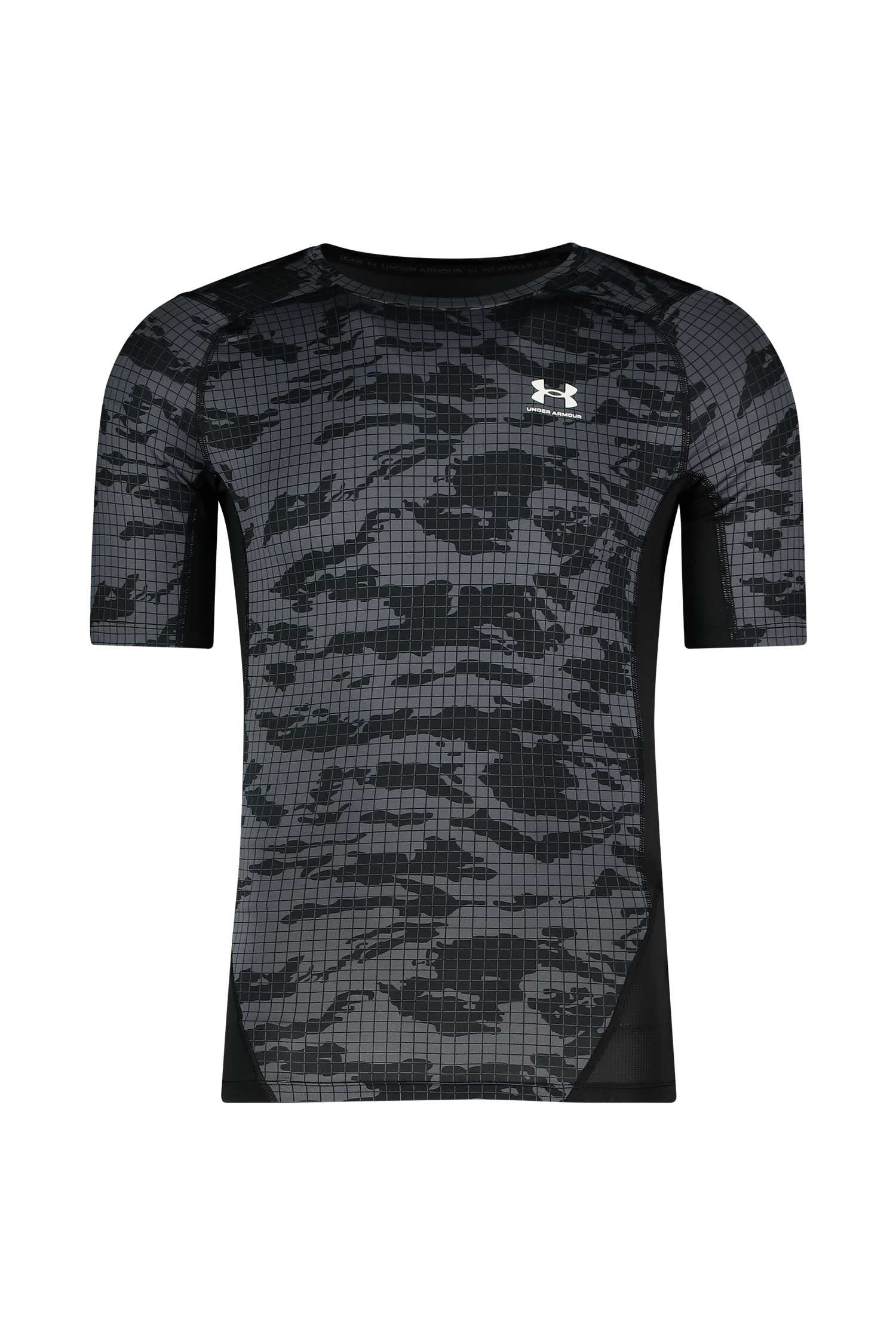 Under Armour HeatGear® Printed Herren T-Shirt Schwarz, Herren, Größe: S