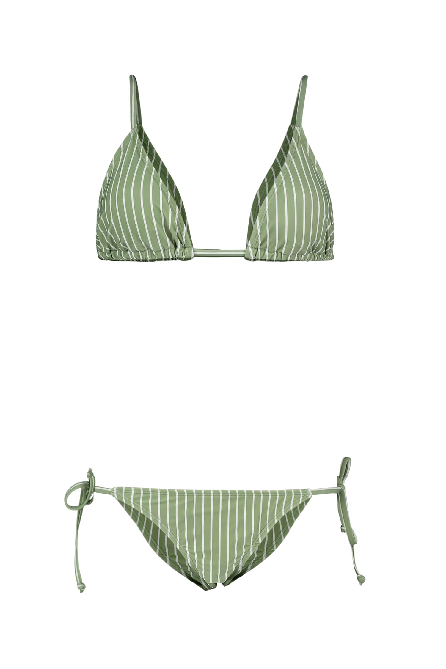 BEACH MOUNTAIN Triangle Damen Bikini Grün, Damen, Größe: 44