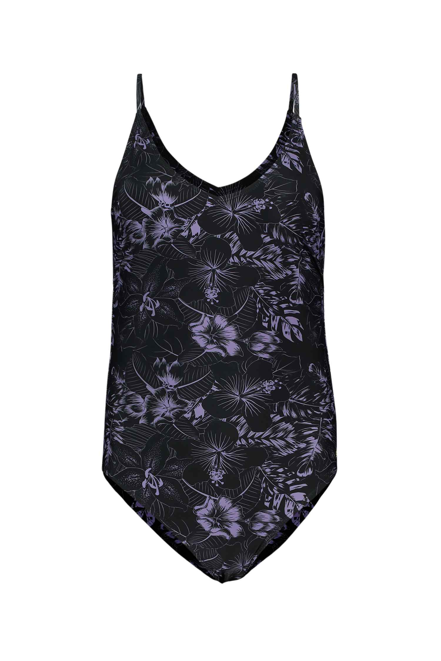 BEACH MOUNTAIN Damen Badeanzug Schwarz, Damen, Größe: 36