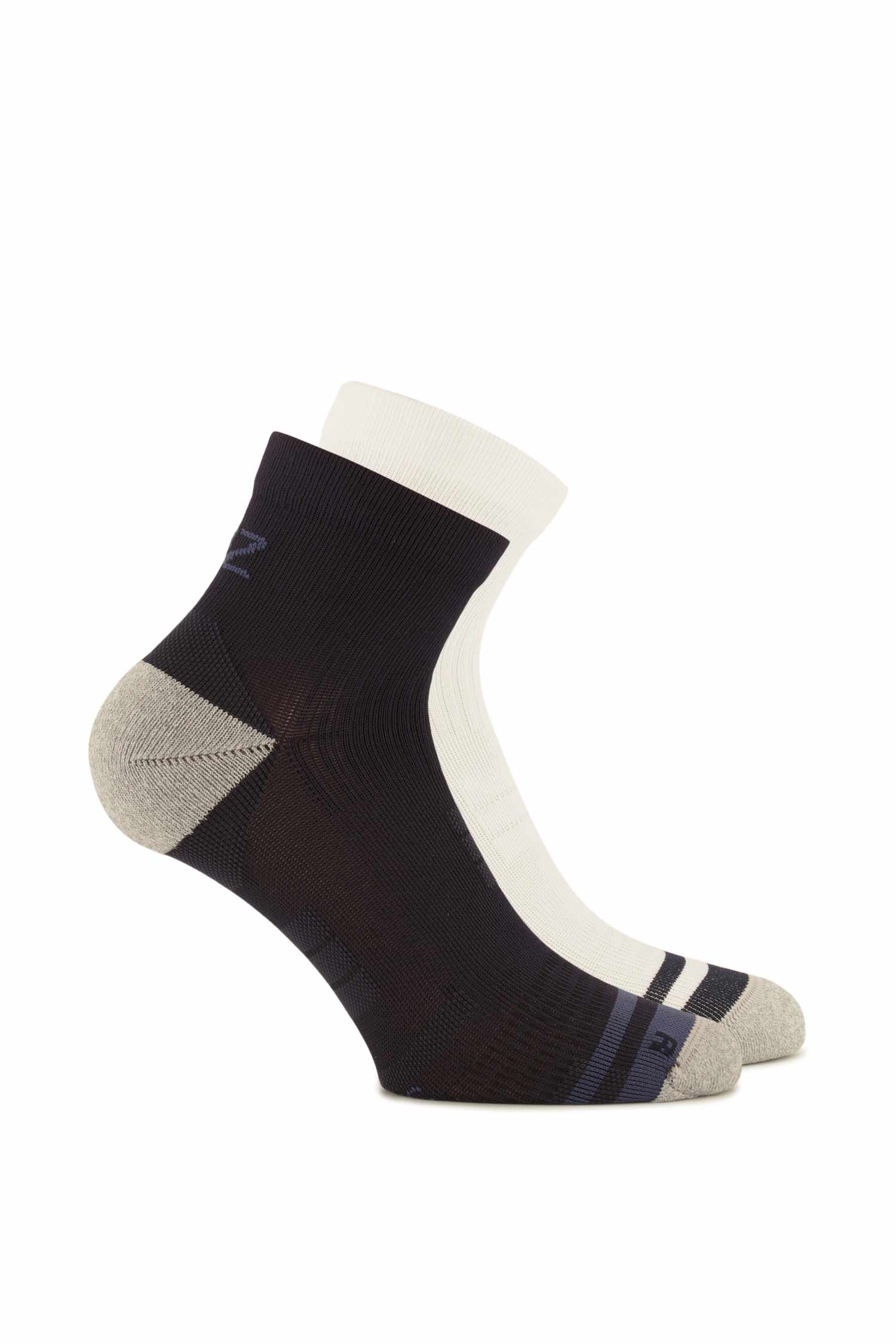 Image of POWERZONE 2-Pack 35-47 Laufsocken Weiss, Herren, Größe: I