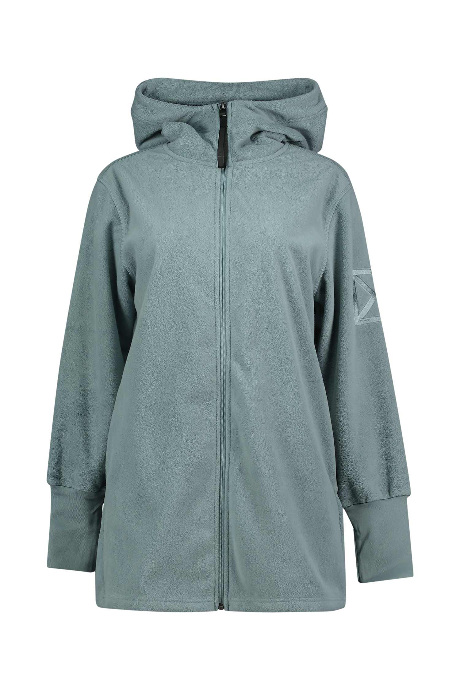 Didriksons Rinda Windproof Damen Midlayer Grün, Damen, Größe: 40
