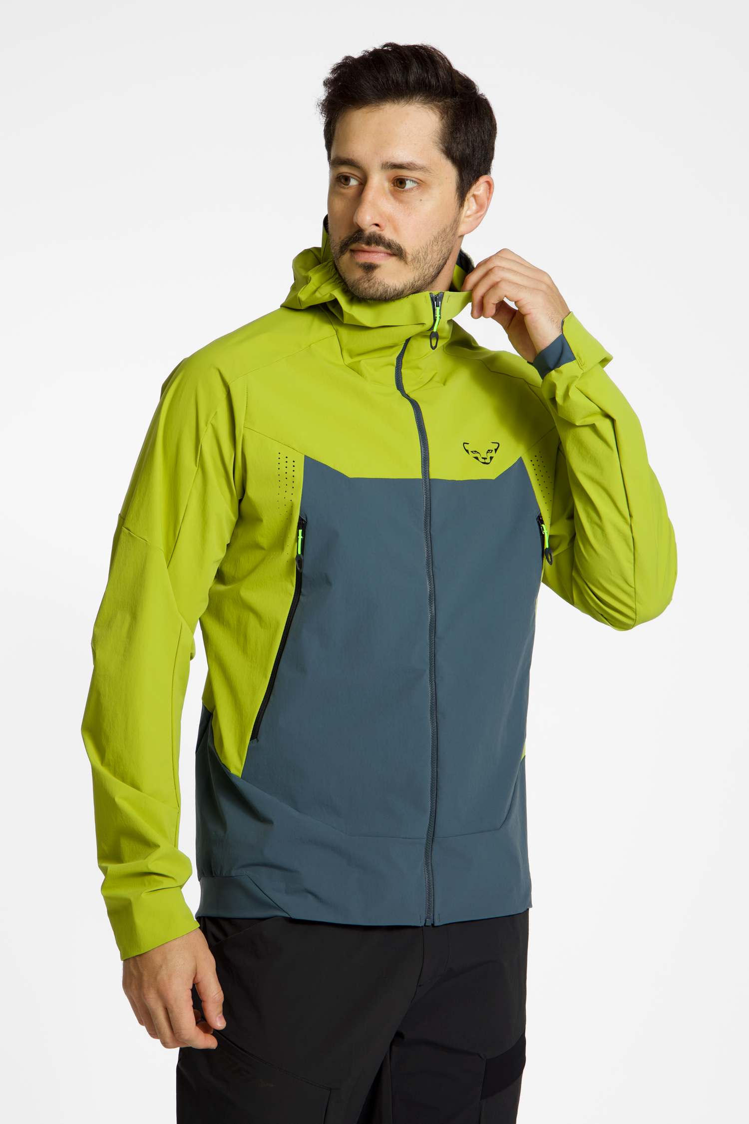 Dynafit Transalper Dynastretch Herren Softshelljacke Grün, Herren, Größe: XL