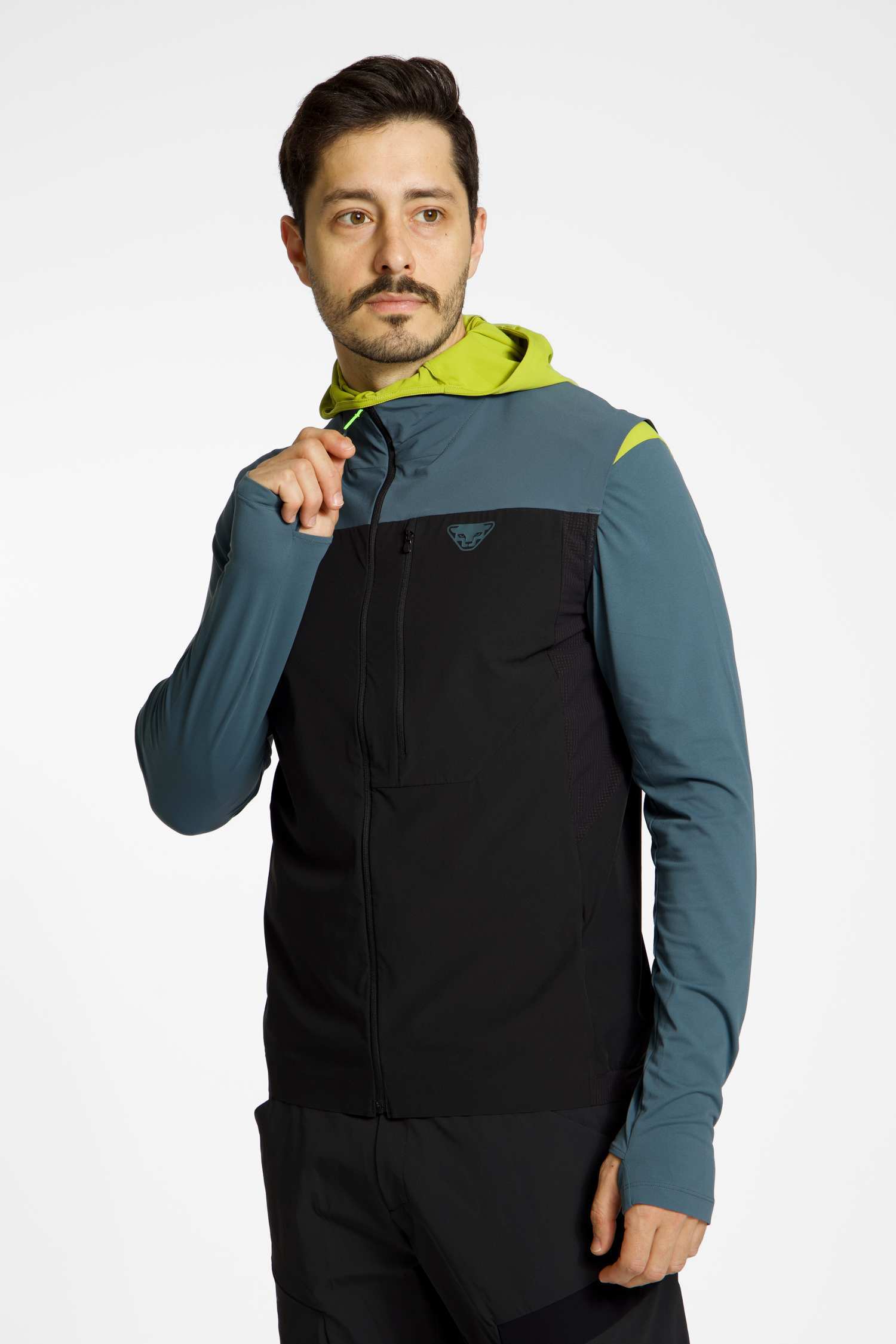 Dynafit Traverse Dynastretch Herren Gilet Schwarz, Herren, Größe: M
