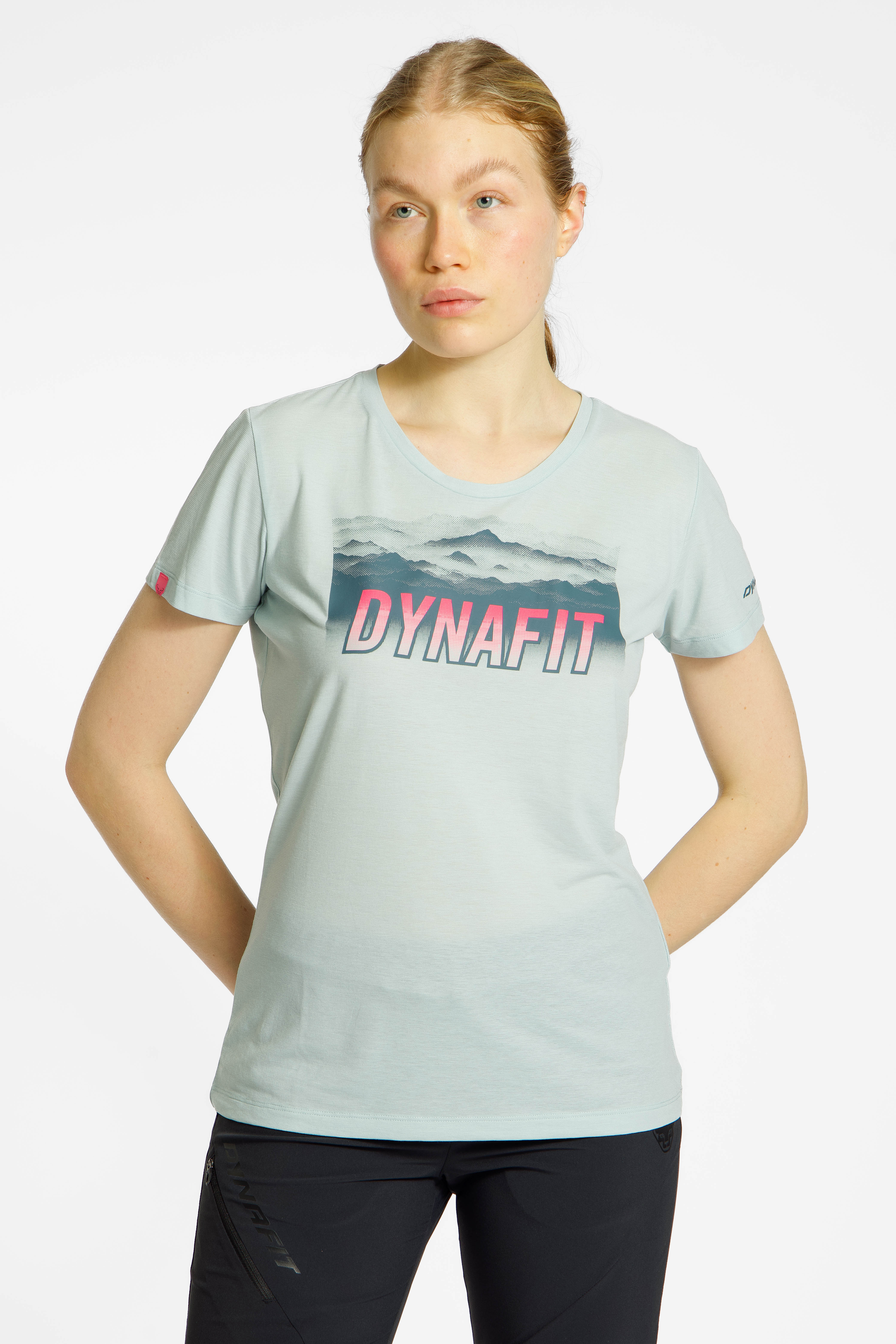 Dynafit Transalper Graphic Damen T-Shirt Blau, Damen, Größe: L