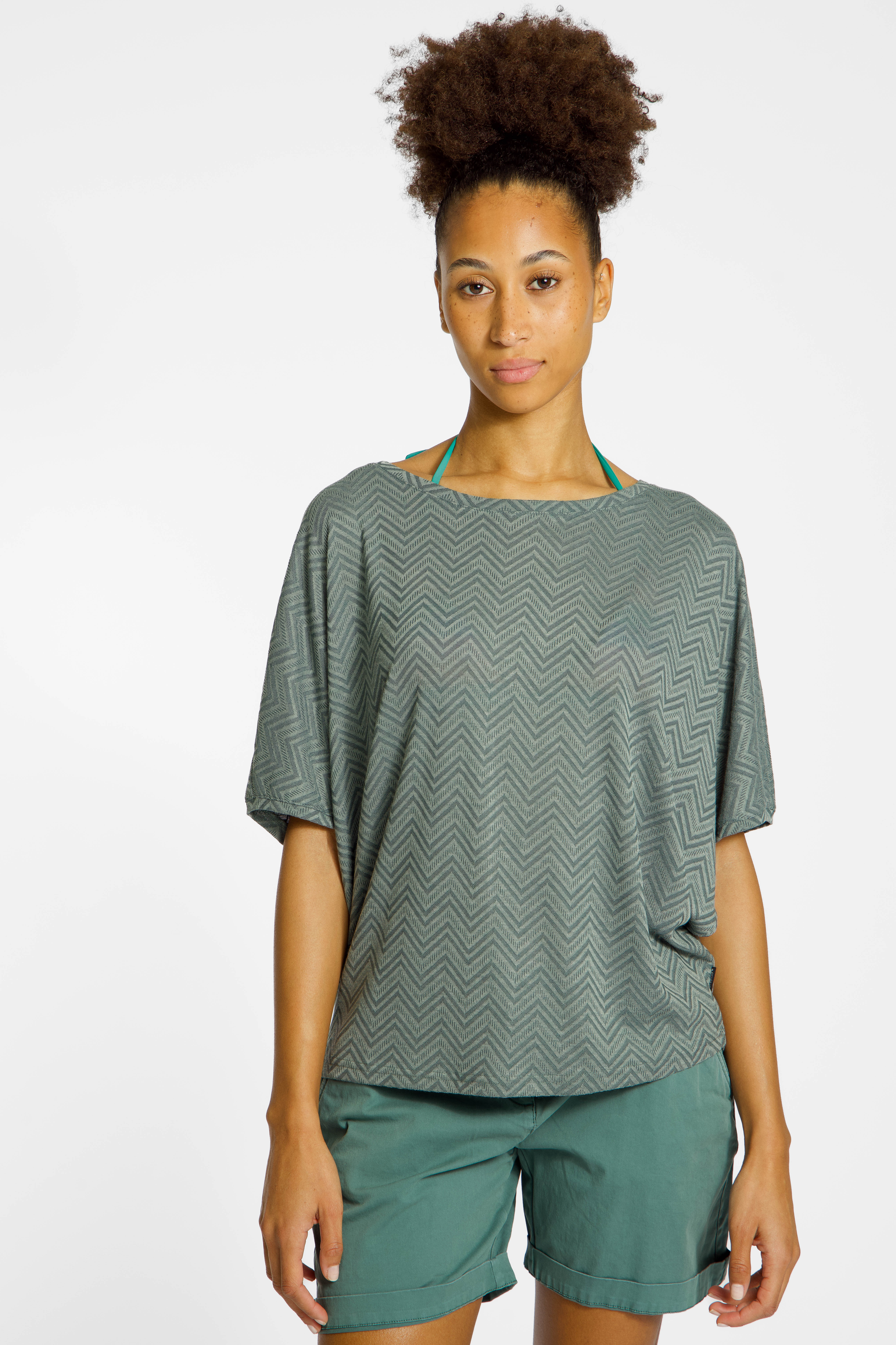 PROTEST PRTJabas Damen T-Shirt Grün, Damen, Größe: 44