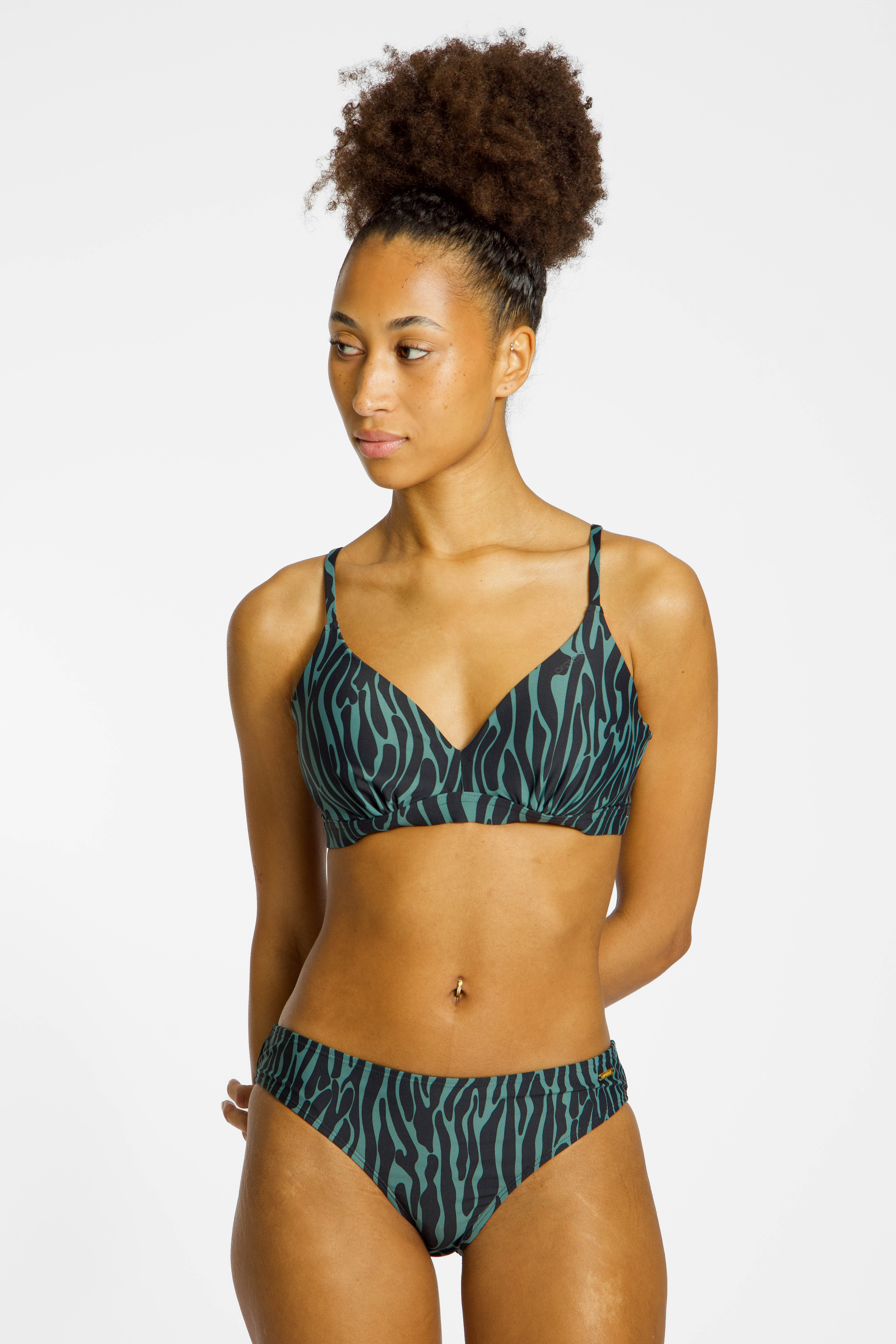 PROTEST PRTErrori Wire C-Cup Damen Bikini Schwarz, Damen, Größe: 42