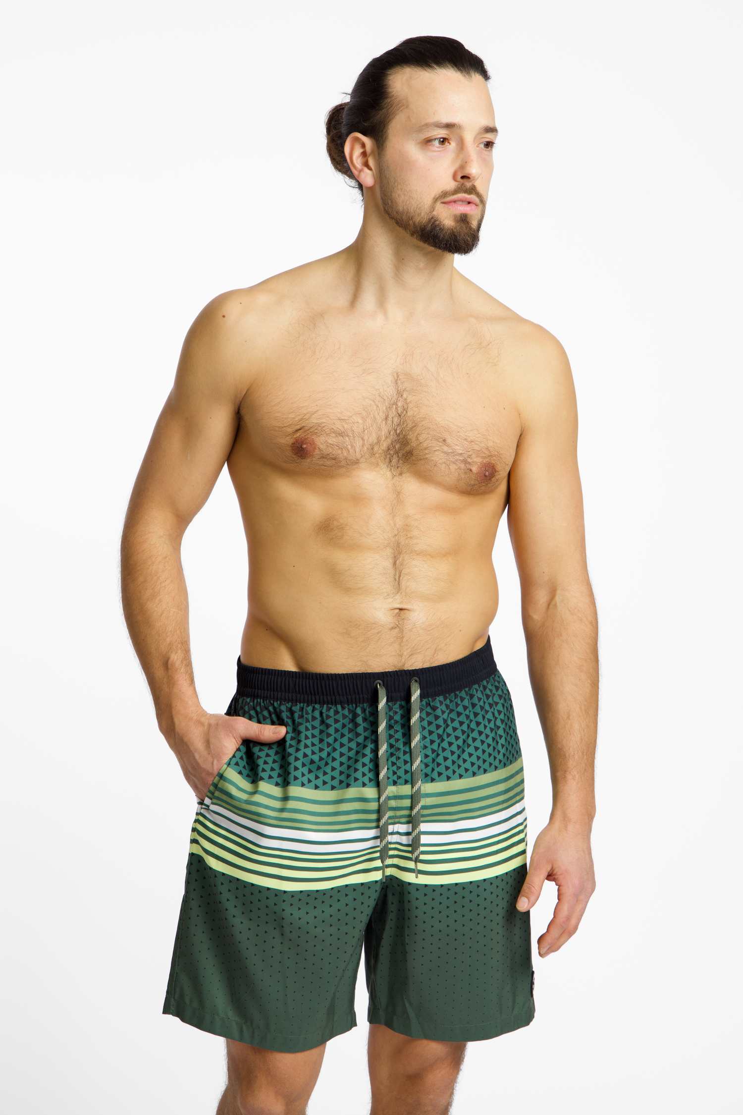 PROTEST PRTLatika beachshort Grün, Herren, Größe: M