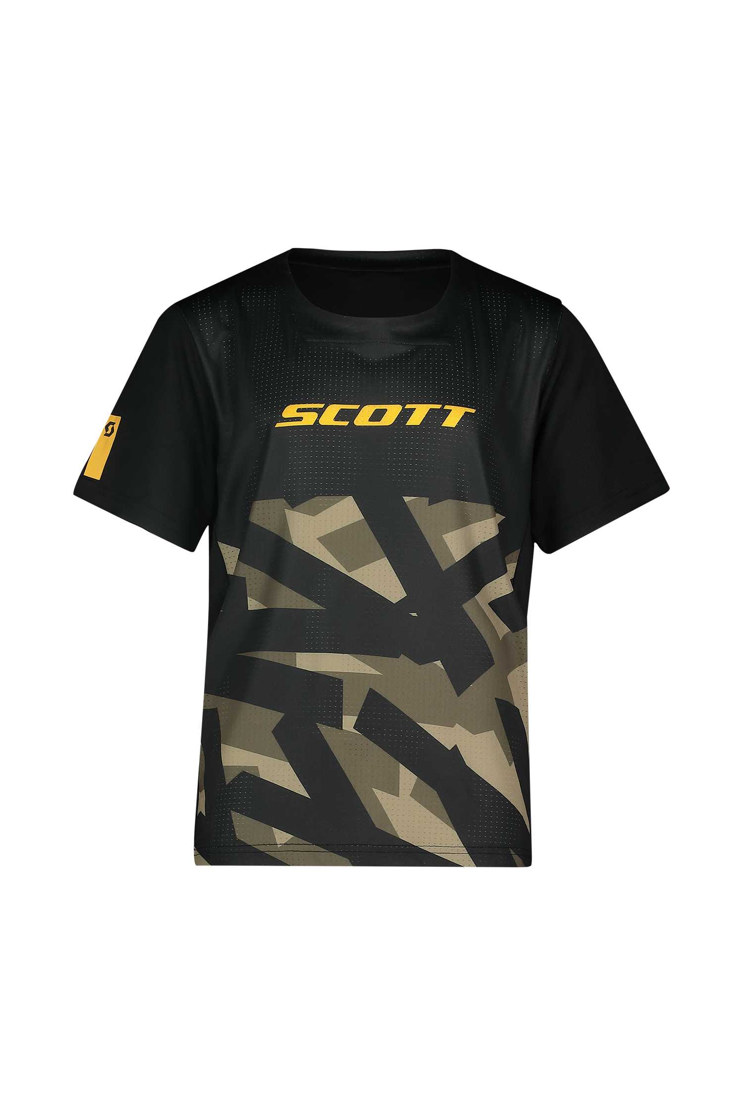 Image of SCOTT Vertic Delta Kinder Biketrikot Schwarz, , Größe: 128