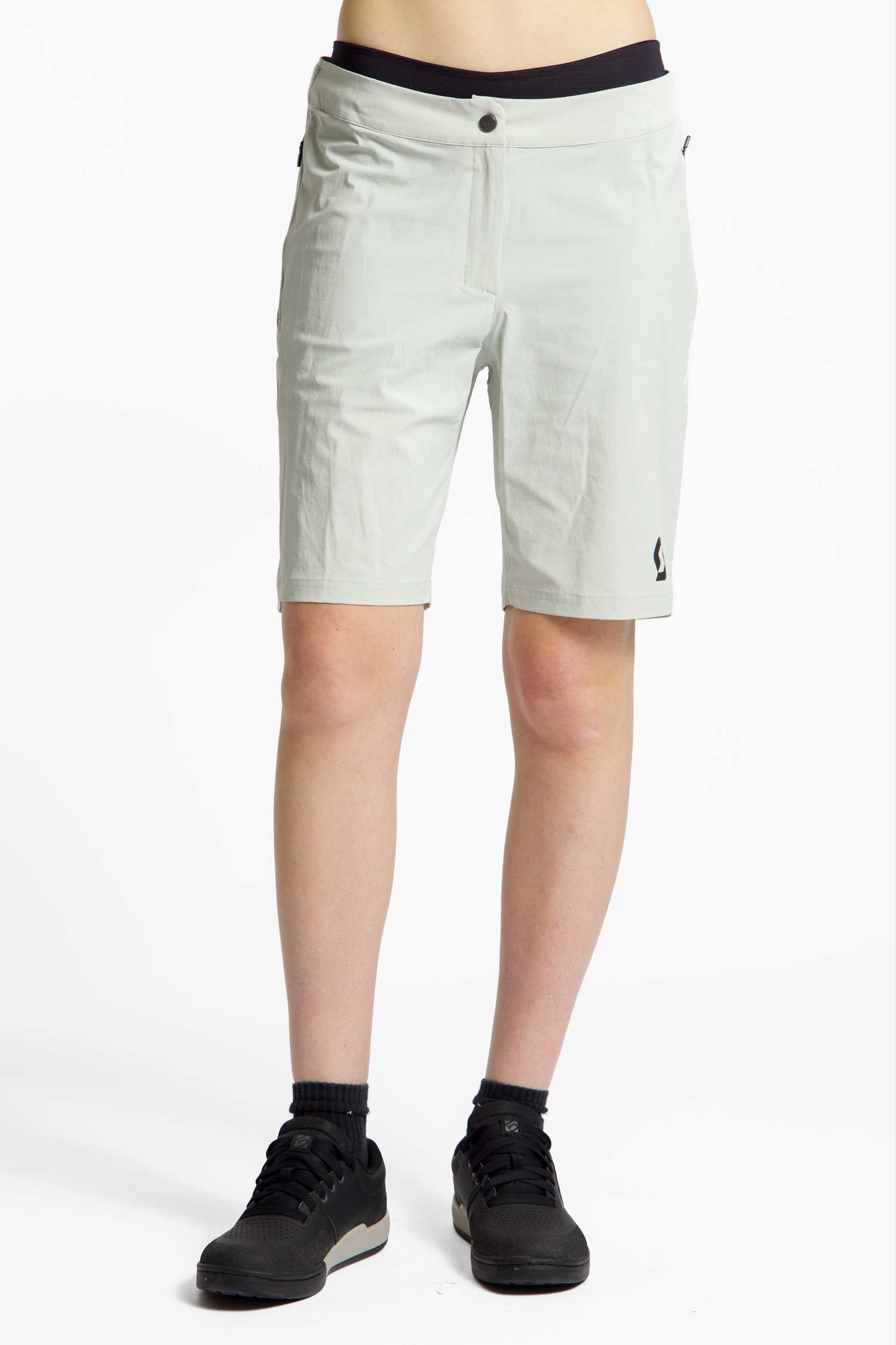 SCOTT Vertic LT + Damen Bikeshort Grau, Damen, Größe: L