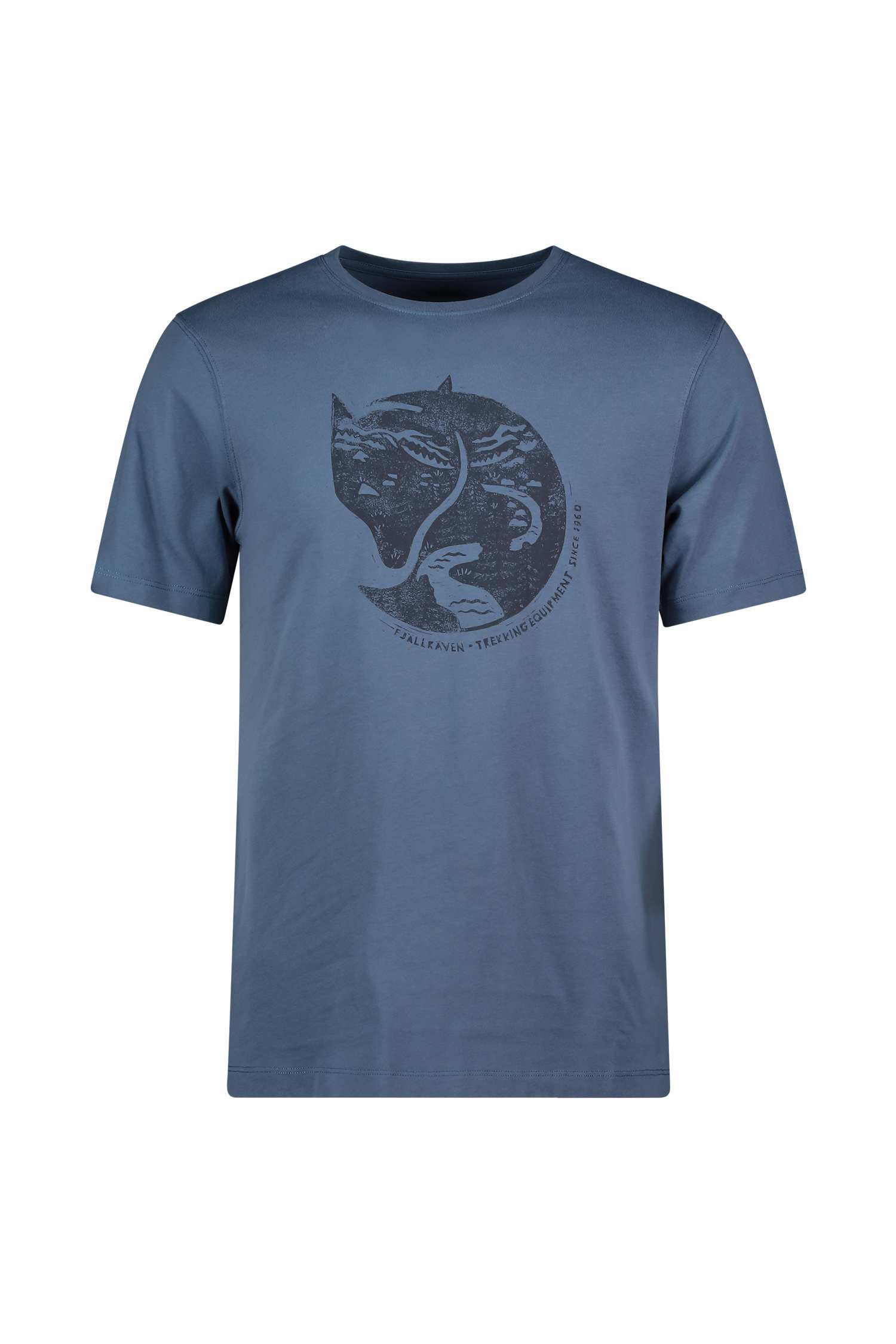 Fjällräven Arctic Fox Herren T-Shirt Blau, Herren, Größe: M