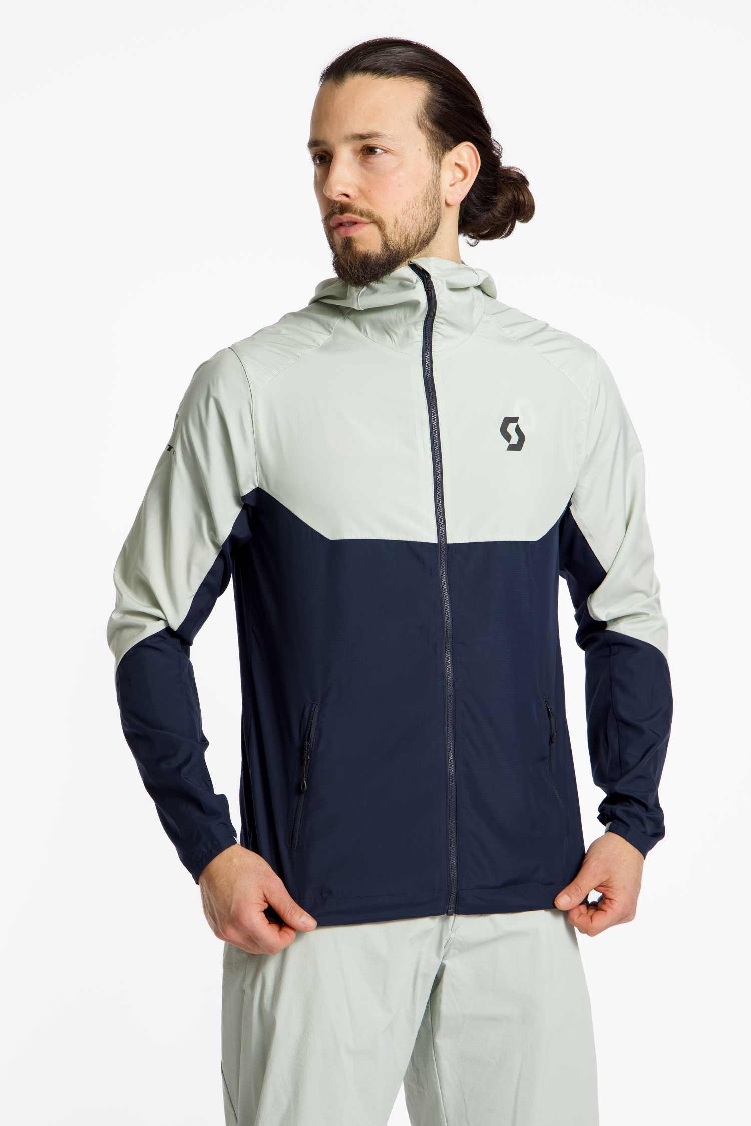 SCOTT Explorair Light Windbreaker Herren Bikejacke Blau, Herren, Größe: S