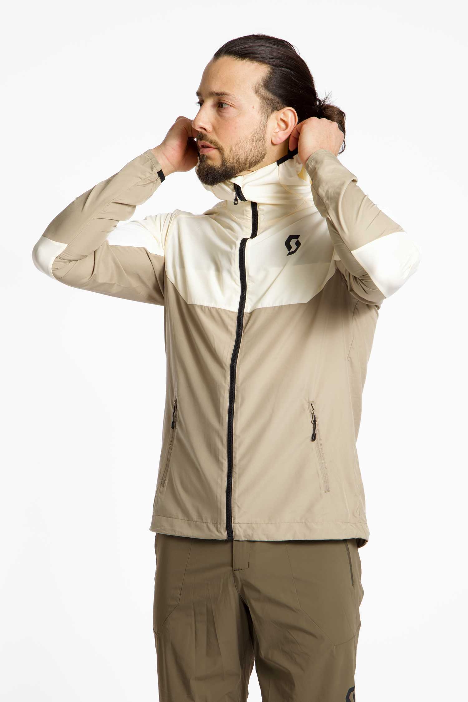 Image of SCOTT Explorair Light Windbreaker Herren Bikejacke Weiss, Herren, Größe: L