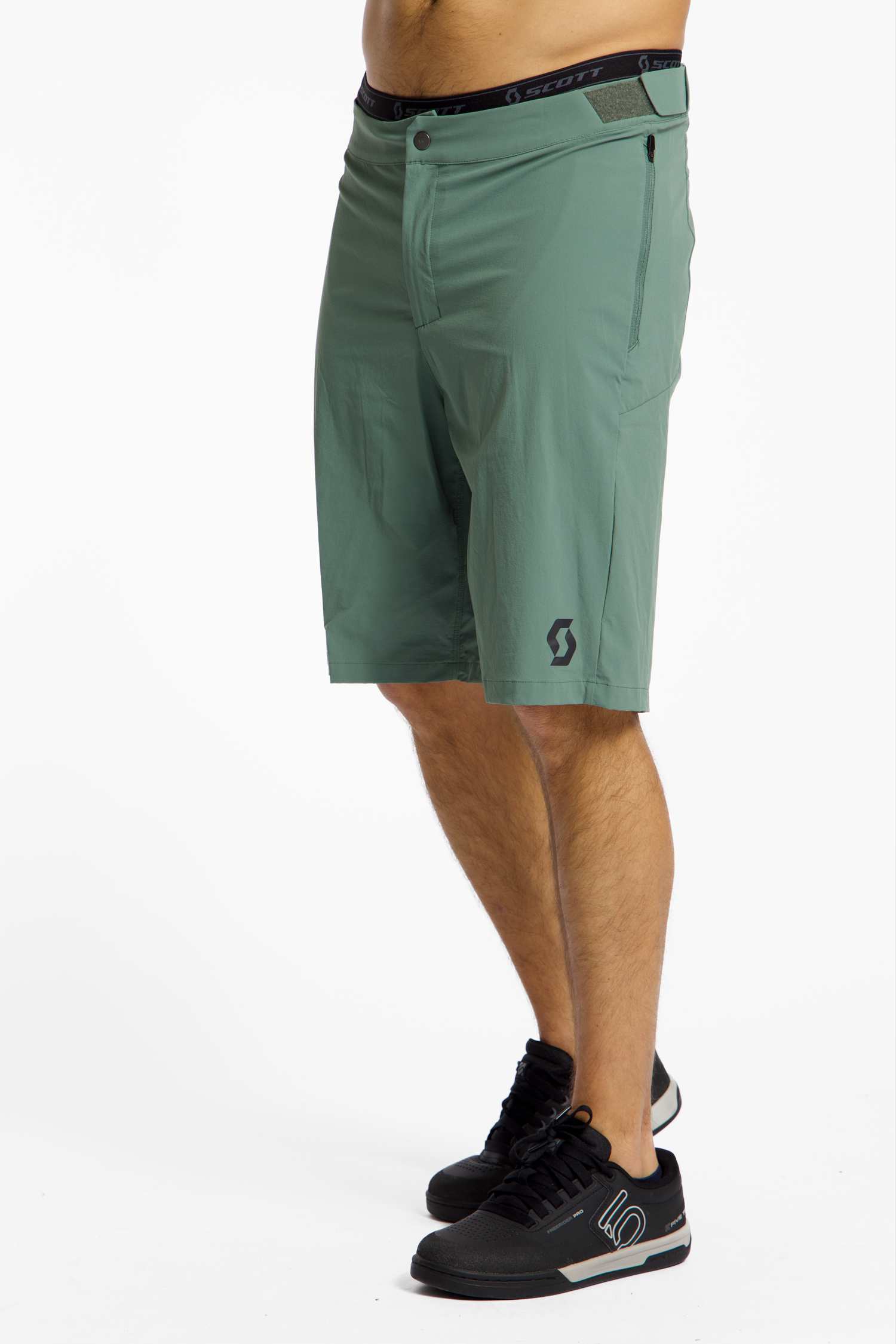 SCOTT Vertic LT + Herren Bikeshort Grün, Herren, Größe: XXL