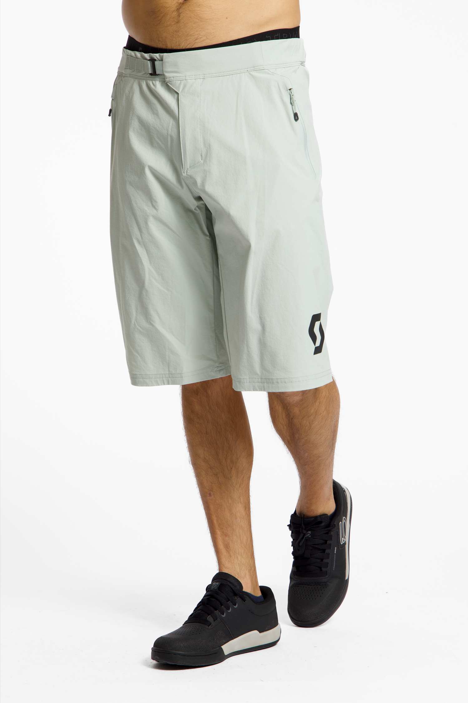 SCOTT Trail Vertic + Herren Bikeshort Grau, Herren, Größe: L