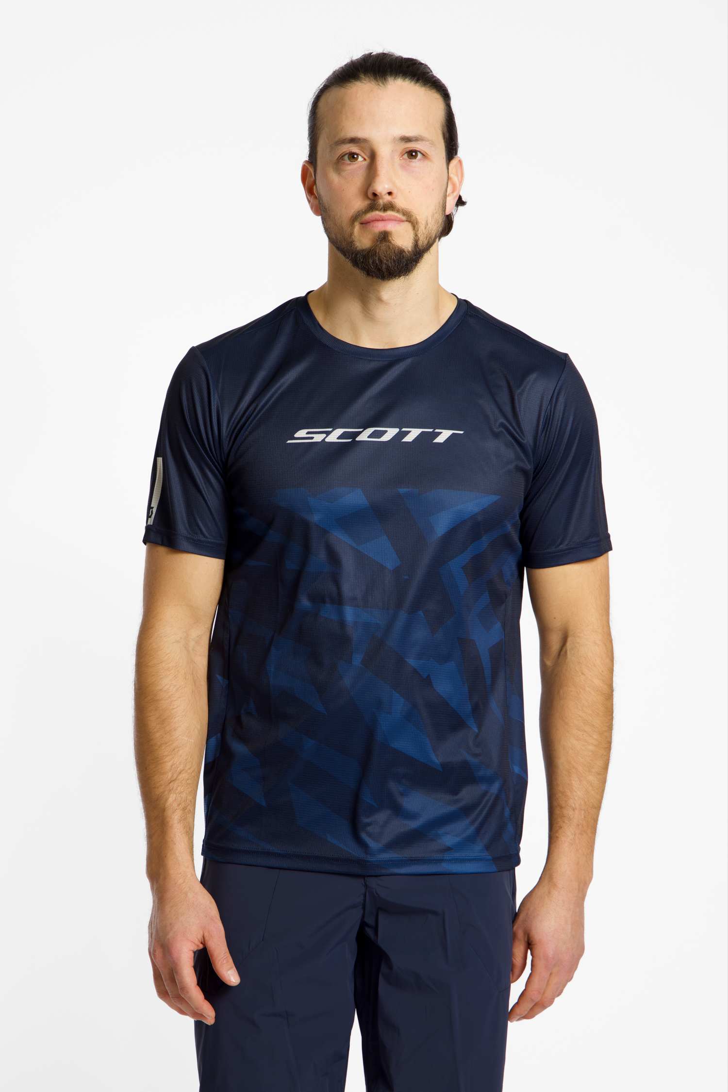 Image of SCOTT Vertic LT Herren Biketrikot Blau, Herren, Größe: M
