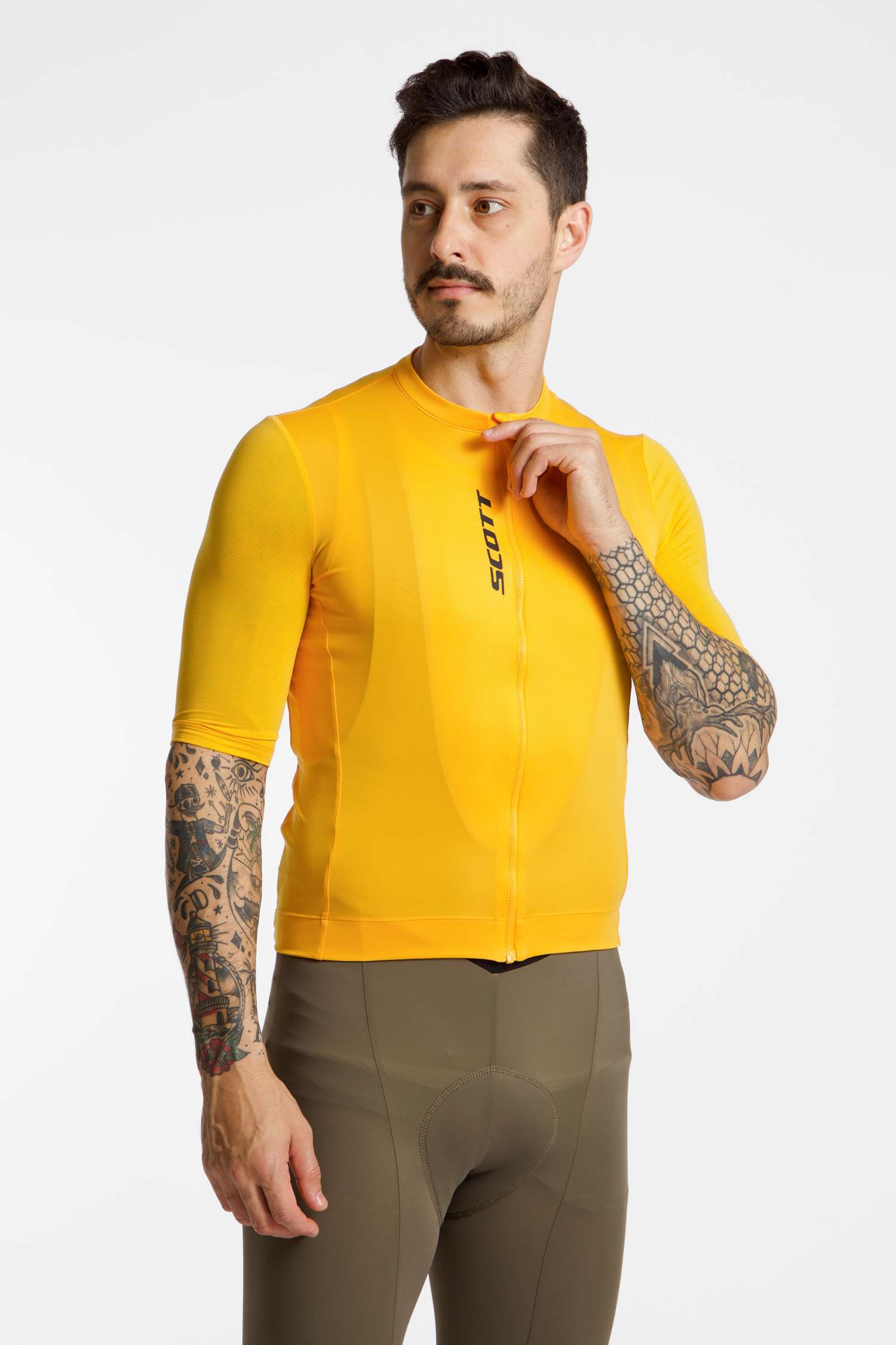 SCOTT Pro Herren Biketrikot Orange, Herren, Größe: XL