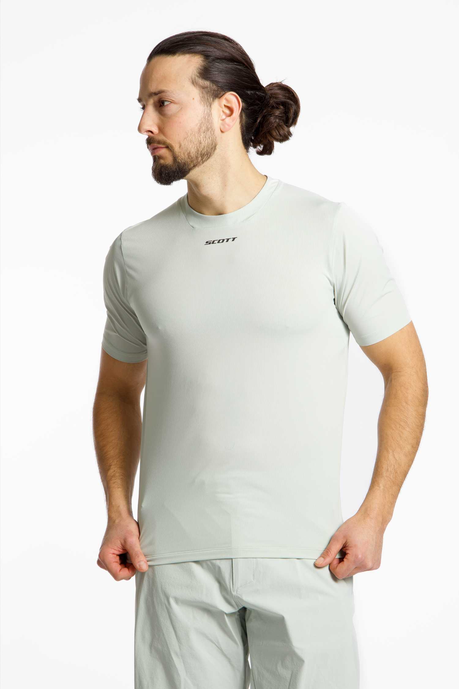 SCOTT Vertic Pro Tech SL Herren Biketrikot Grau, Herren, Größe: L