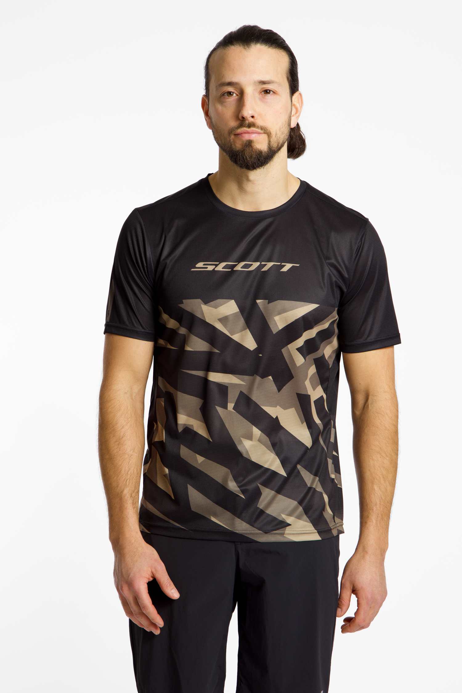 Image of SCOTT Vertic LT Herren Biketrikot Schwarz, Herren, Größe: L