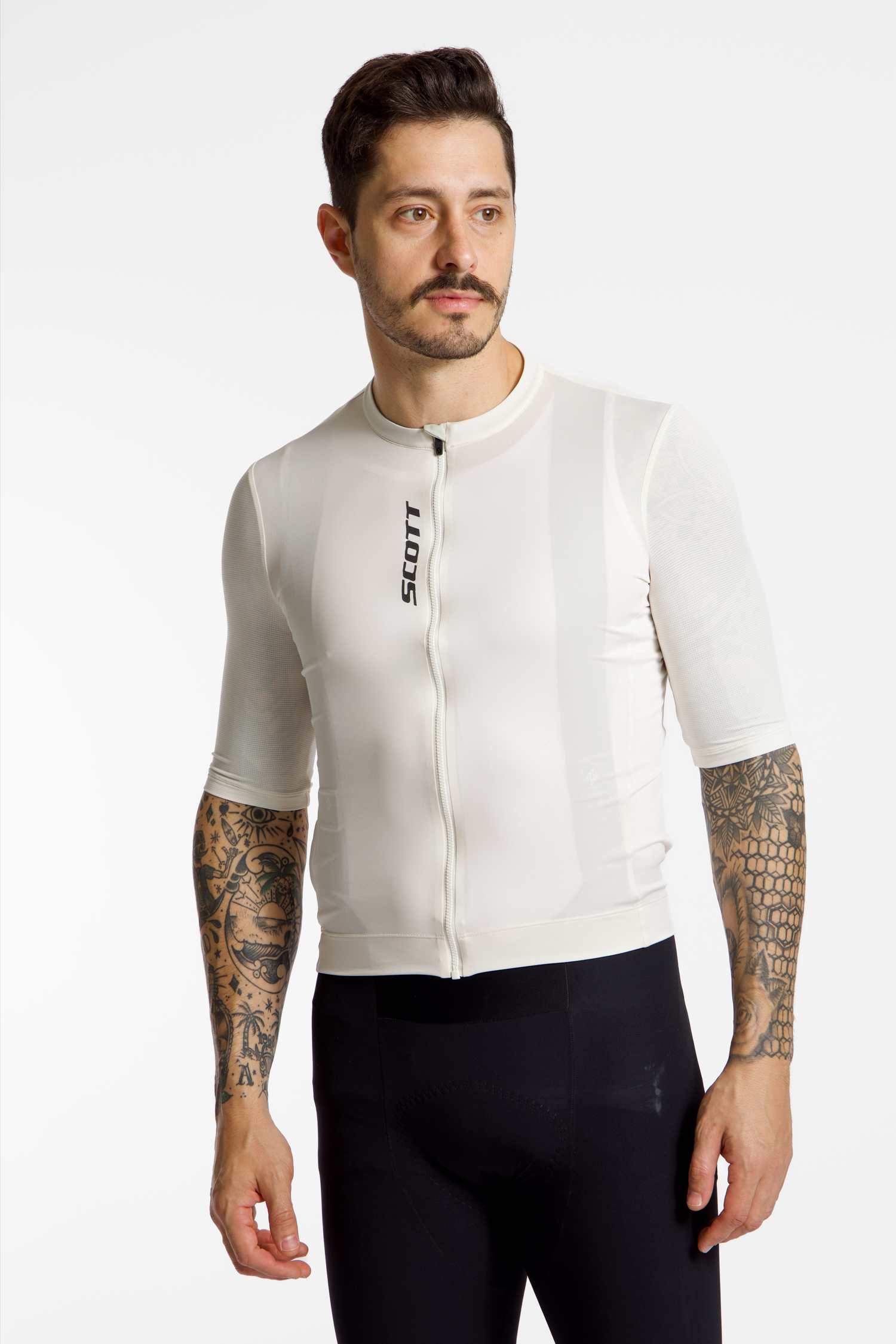 SCOTT Pro Herren Biketrikot Weiss, Herren, Größe: XXL
