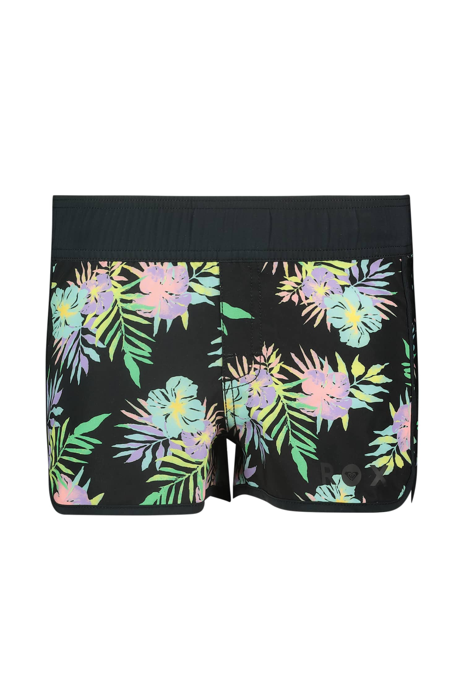 Image of Roxy Good Waves Only Mädchen Badeshort Anthrazit, , Größe: 128