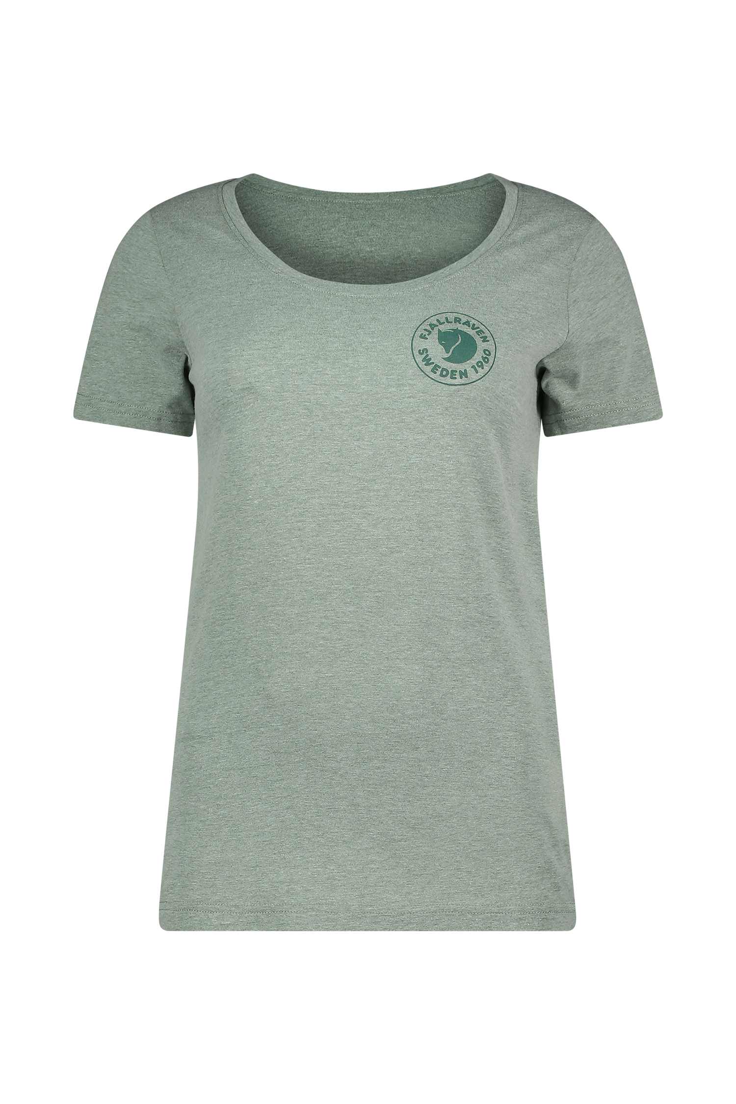 Fjällräven 1960 Logo Damen T-Shirt Grün, Damen, Größe: XL