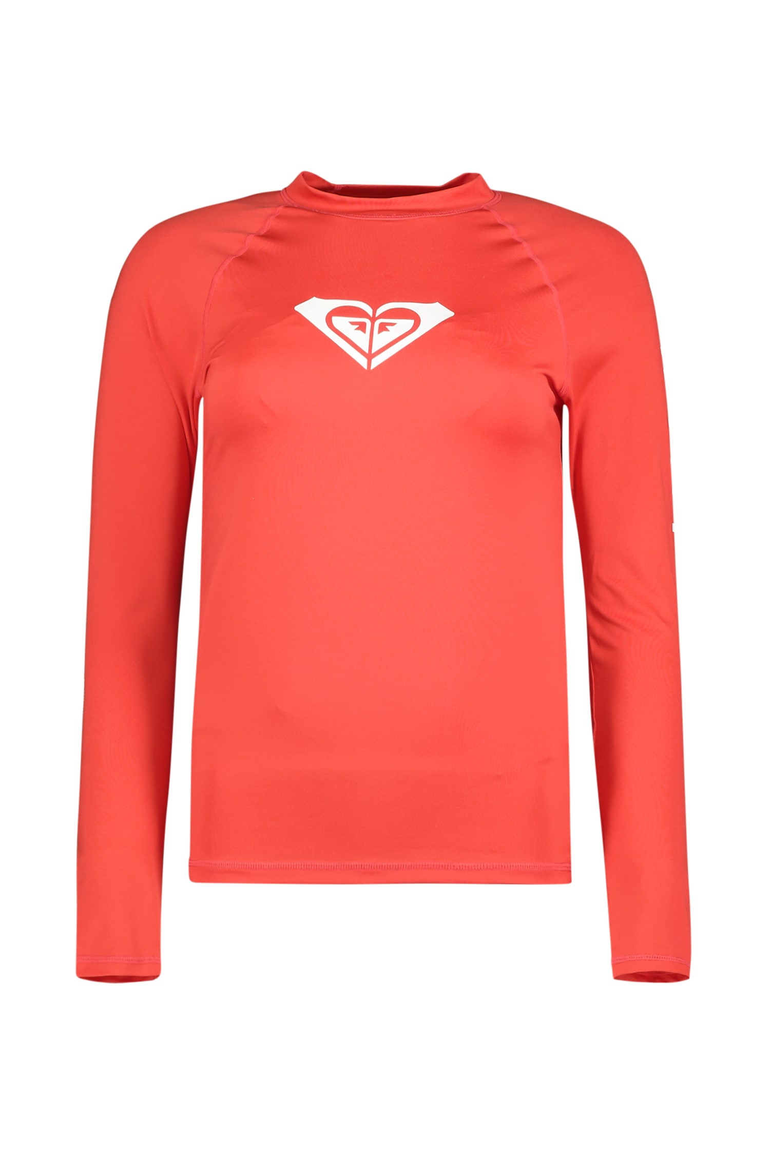 Image of Roxy Whole Hearted 50+ Damen Lycra Shirt Rot, Damen, Größe: L