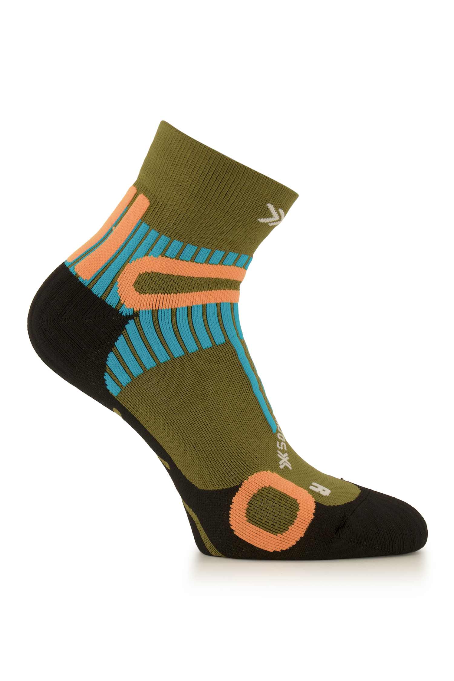 Image of X-Socks Hike Perform Ankle 39-41 Wandersocken Grün, Herren, Größe: II
