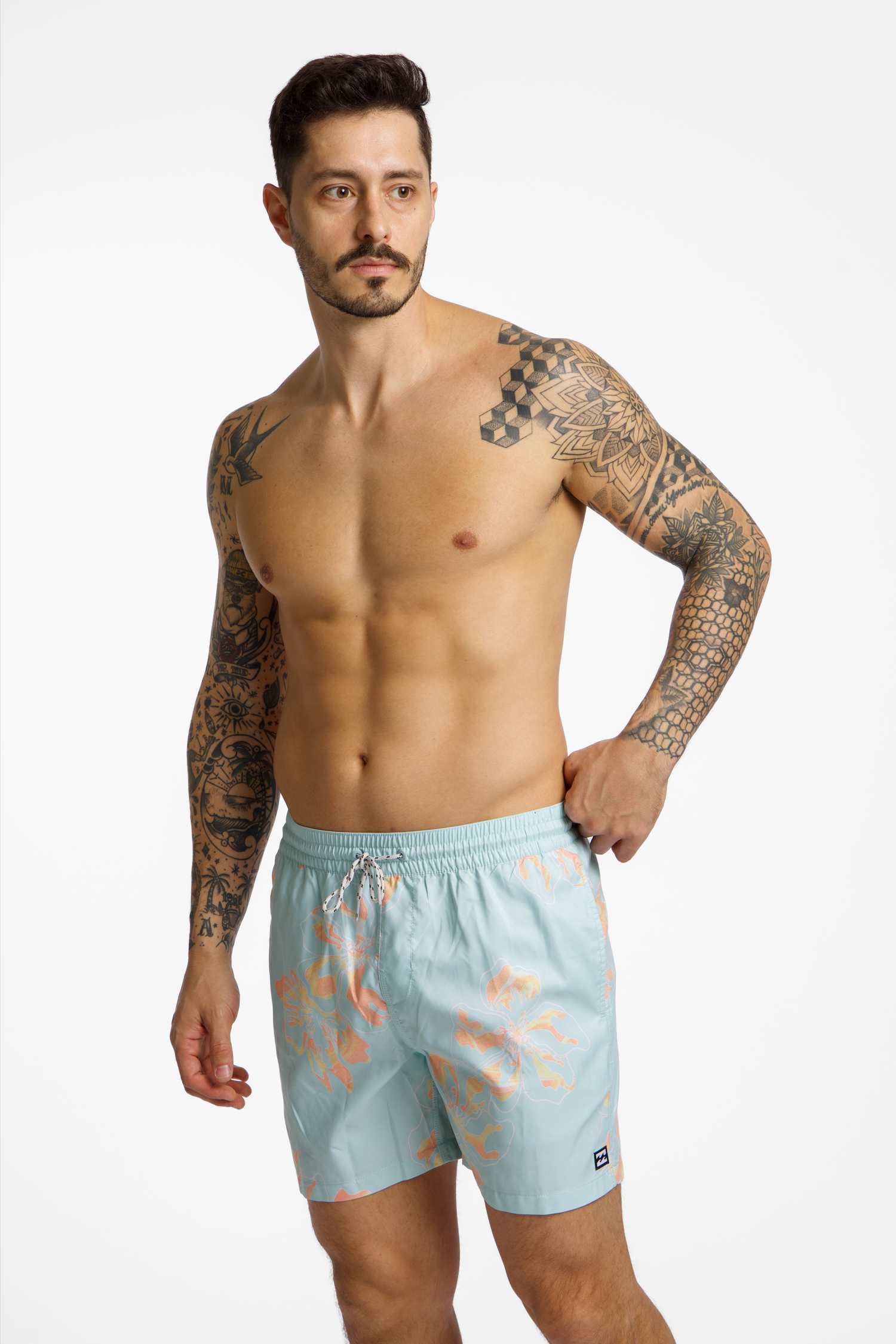 Image of Billabong Vacay Layback Herren Badeshort Blau, Herren, Größe: L
