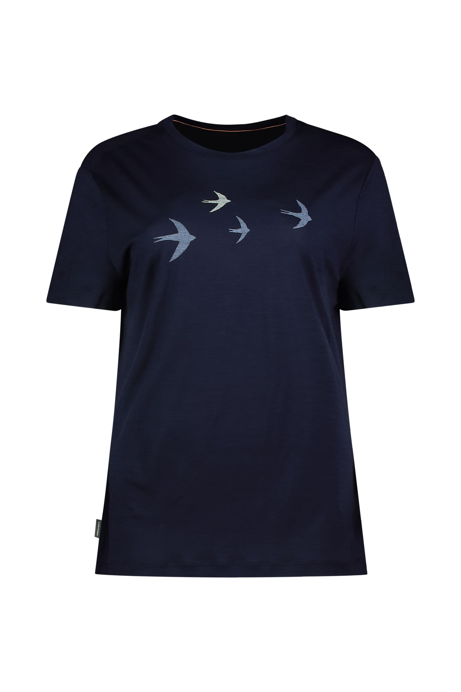 Image of icebreaker Merino 150 Tech Lite Bird Transit Damen T-Shirt Blau, Damen, Größe: M