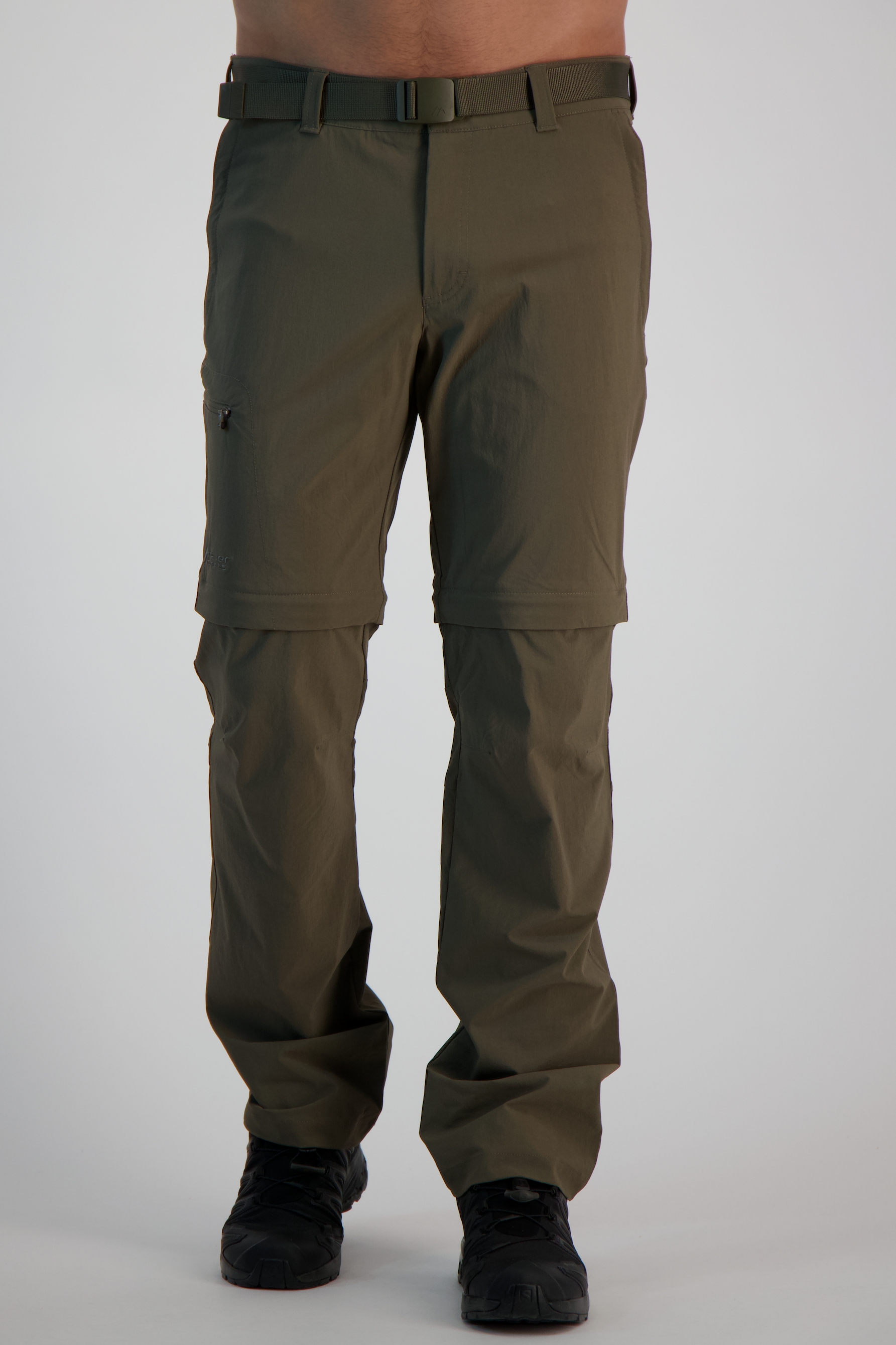 Image of Maier Sports Tajo 2 Zip-Off Kurzgrösse Herren Wanderhose Braun, Herren, Größe: 48K