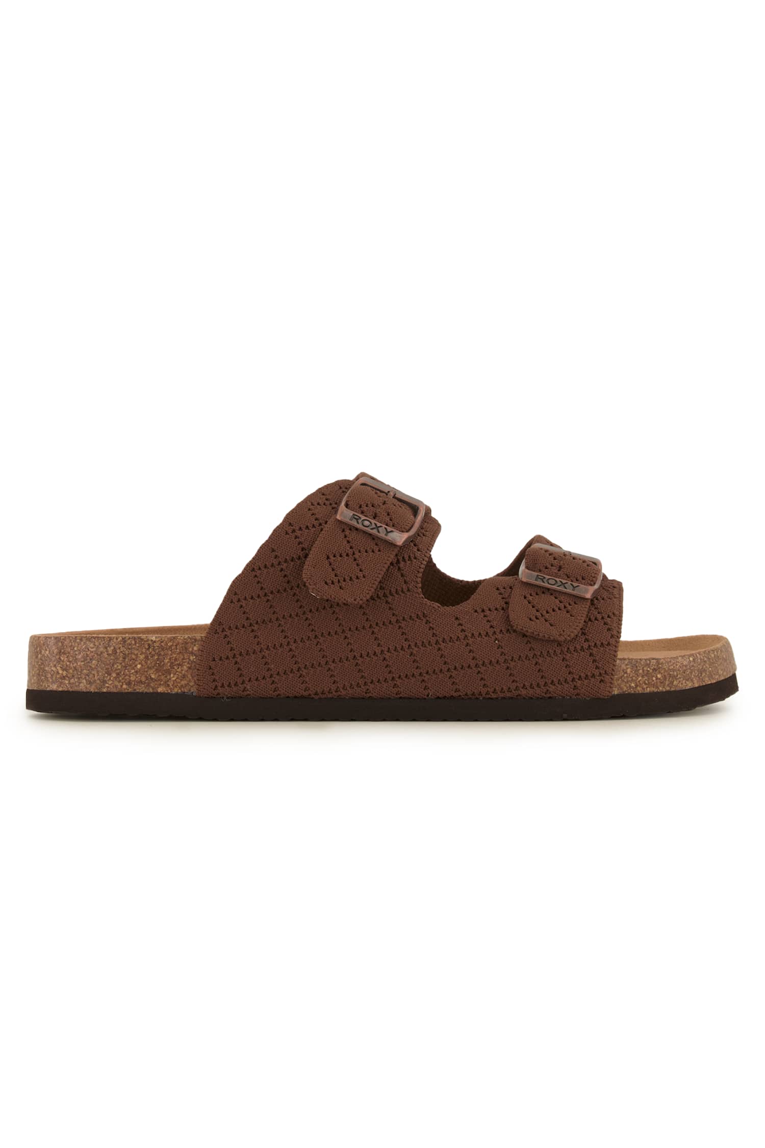 Image of Roxy Mannae Buckle Damen Slipper Braun, Damen, Größe: 36