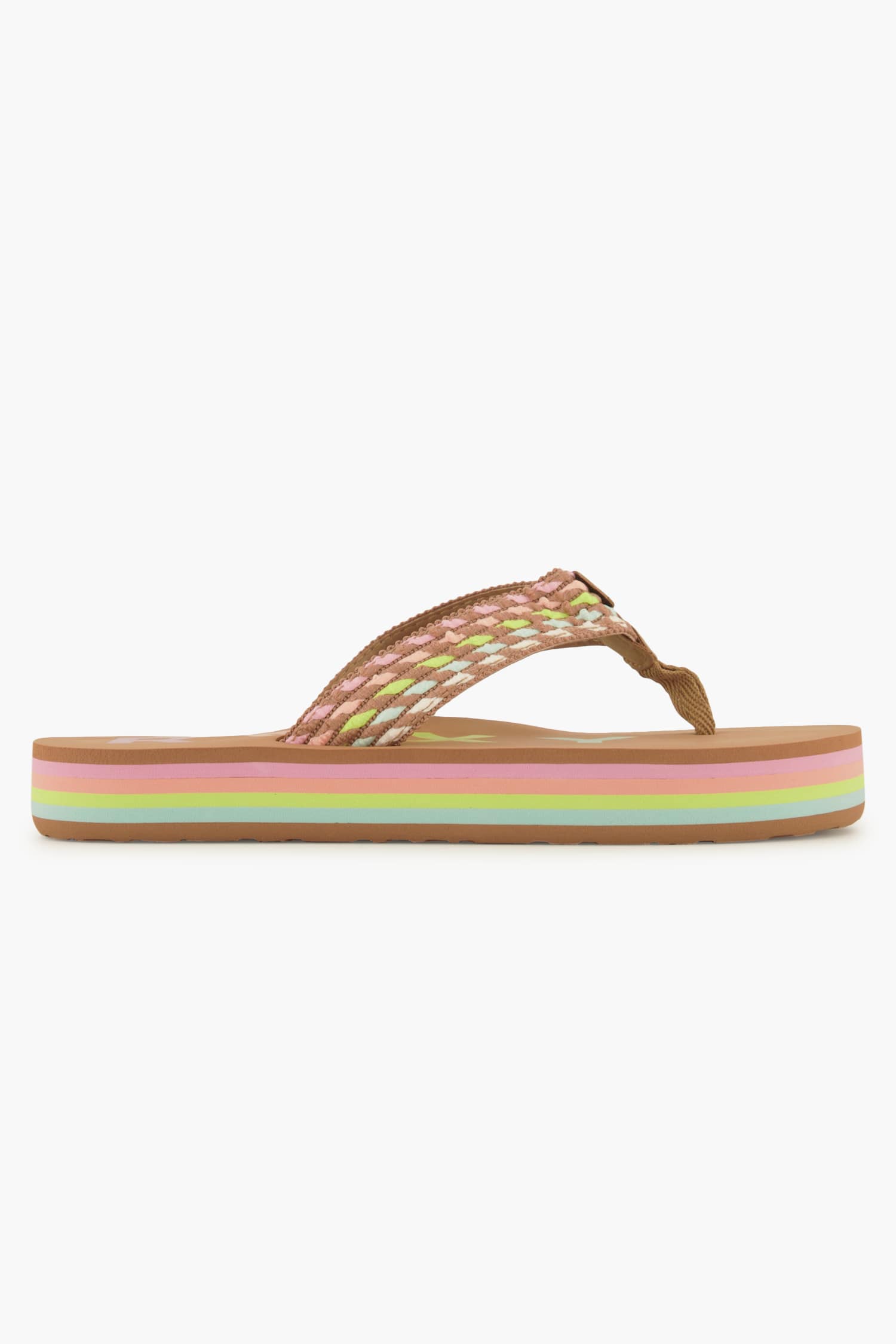 Image of Roxy Rg Chika Hi Kinder Flip Flop Braun, , Größe: 28