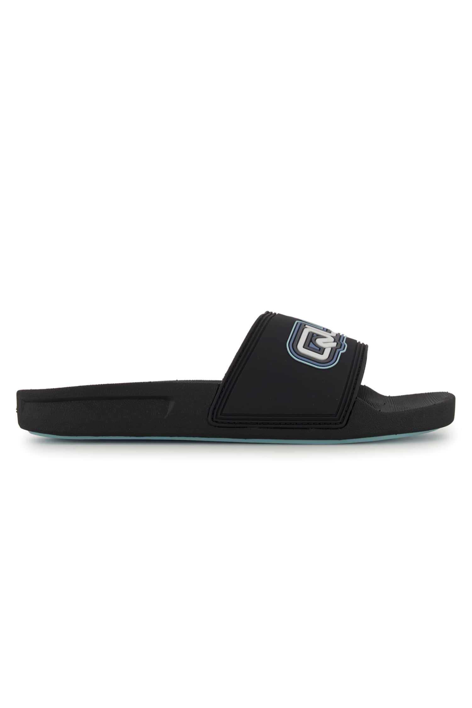 Image of Quiksilver Rivi Kinder Slipper Blau, , Größe: 28