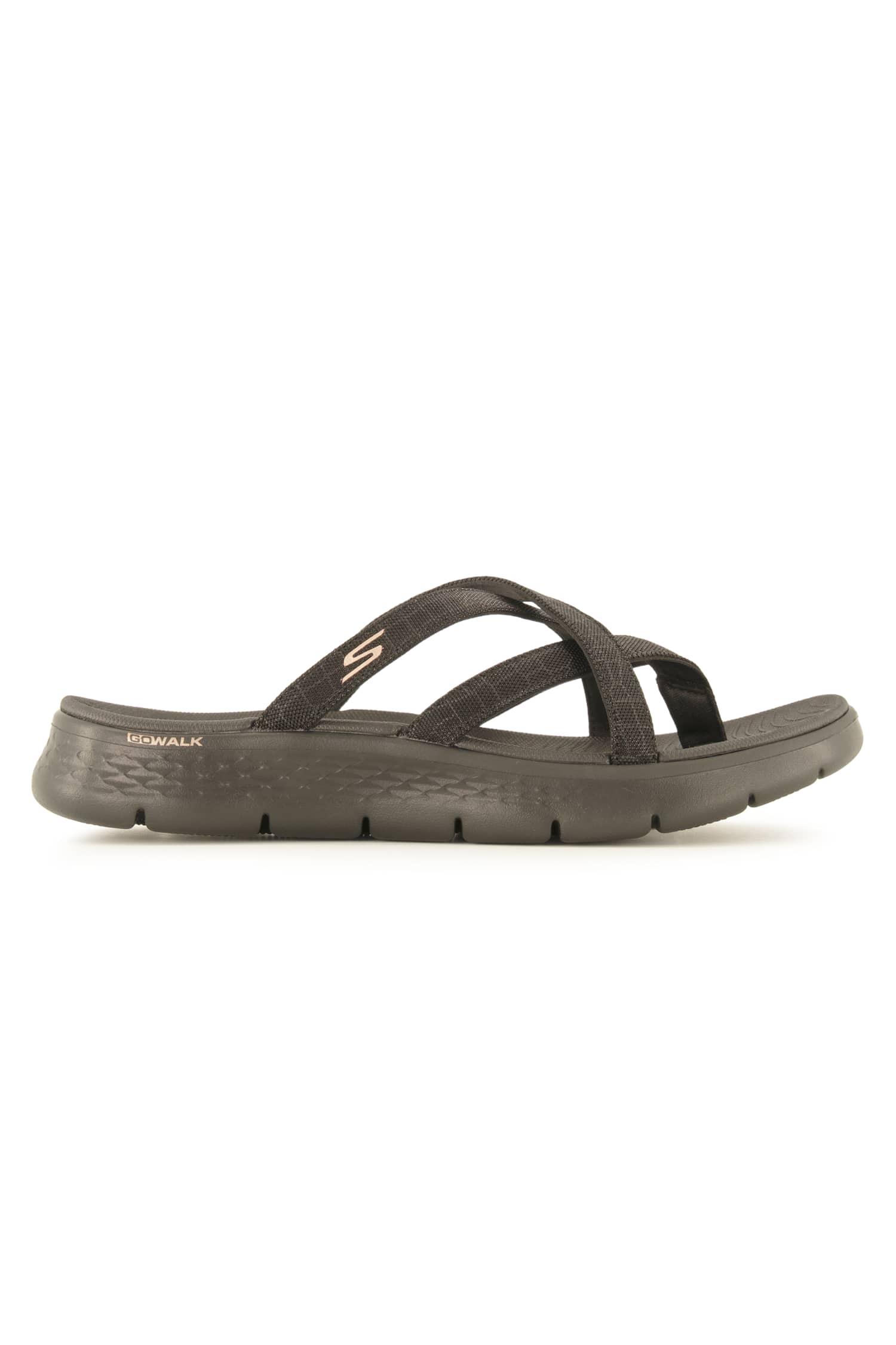 Image of Skechers Go Walk Flex - Ssselena Damen Flip Flop Schwarz, Damen, Größe: 36