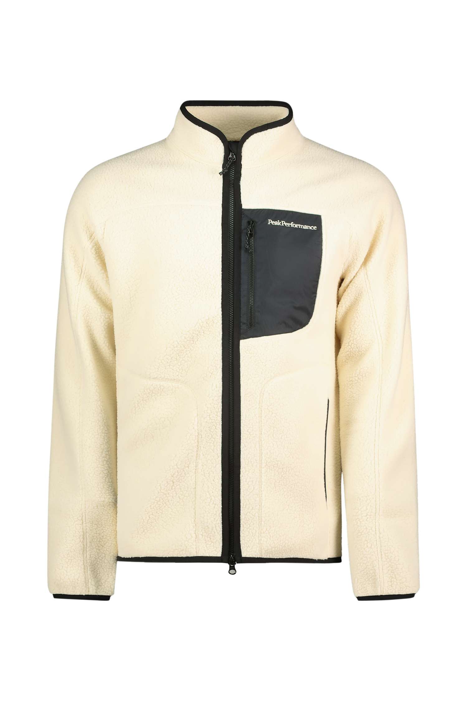 Image of PEAK PERFORMANCE Naturerush Pile Zip Herren Midlayer Weiss, Herren, Größe: S