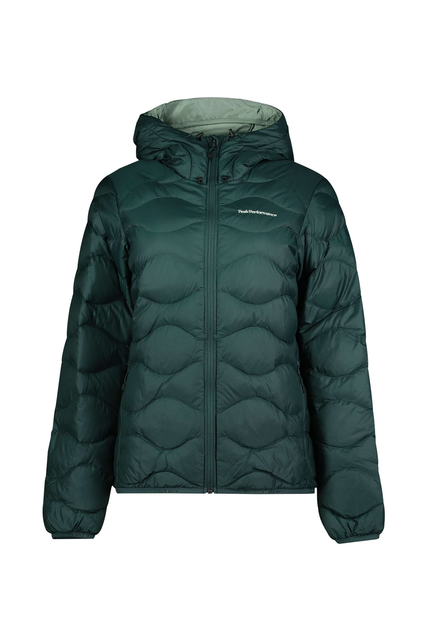 PEAK PERFORMANCE Helium Down Hood Damen Daunenjacke Türkis, Damen, Größe: M