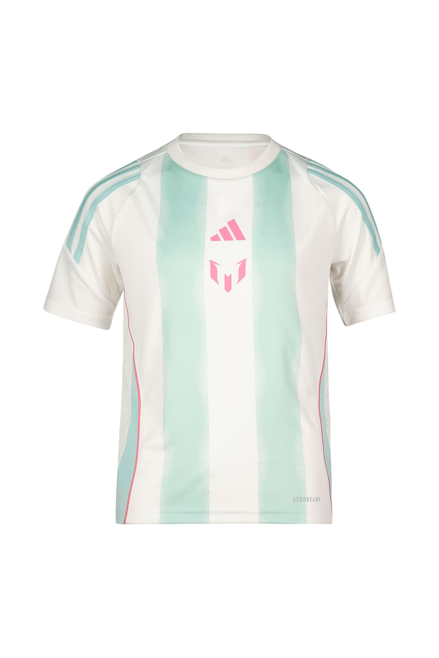 adidas Messi Training Kinder T-Shirt Weiss, , Größe: 140