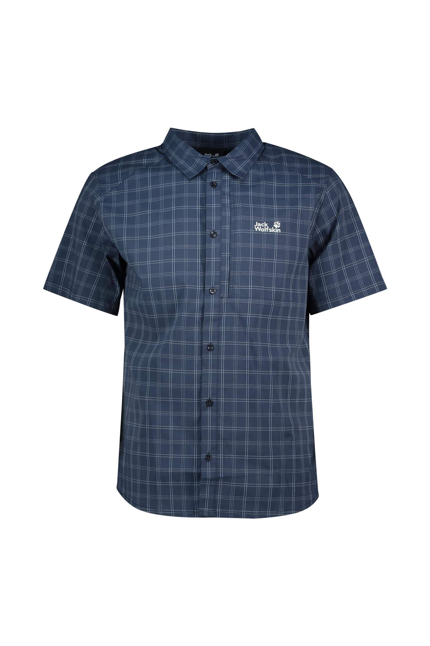 Jack Wolfskin Norbo Herren Wanderhemd Blau, Herren, Größe: XL
