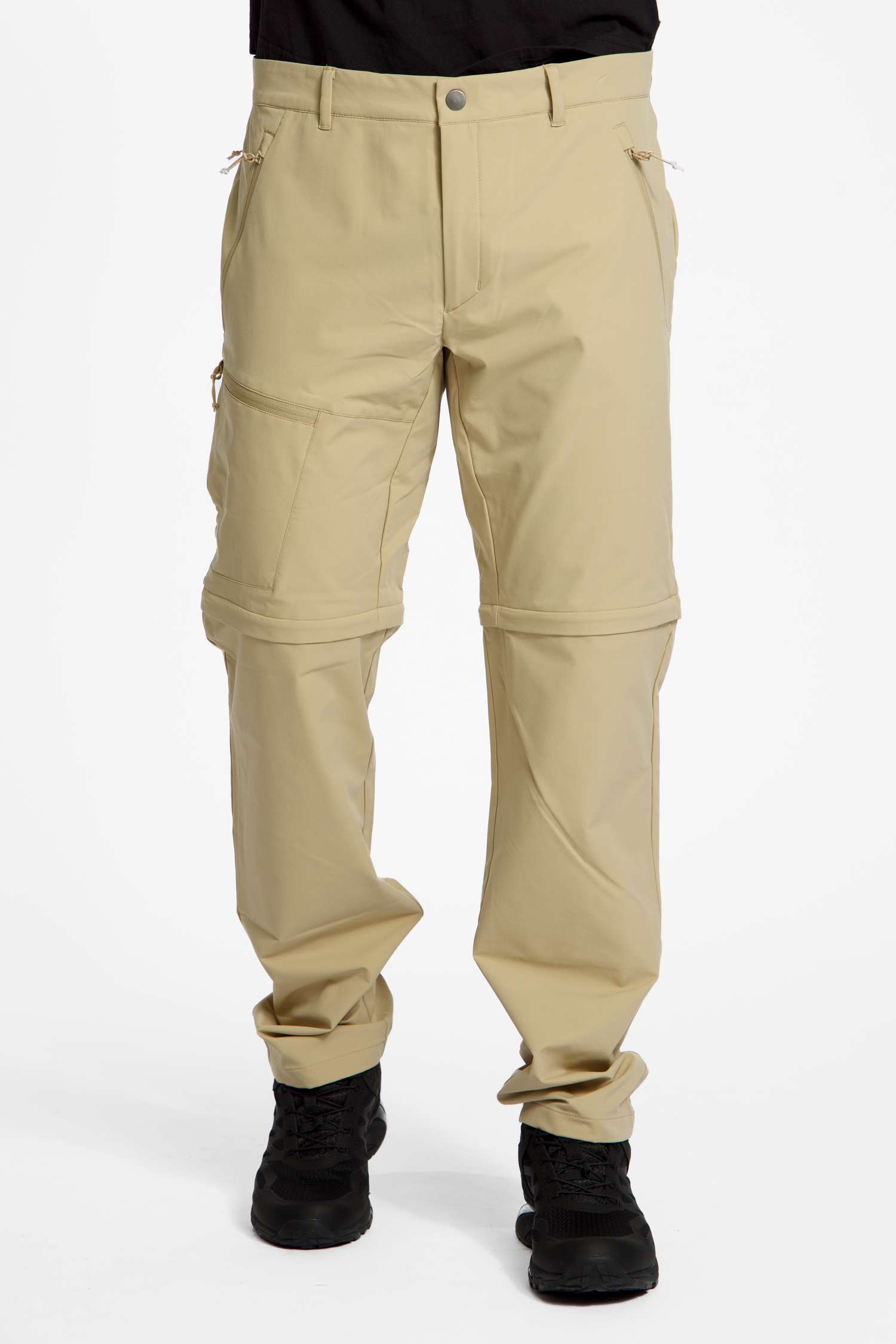 Image of Jack Wolfskin Pico Trail Zip-Off Herren Wanderhose Beige, Herren, Größe: 50
