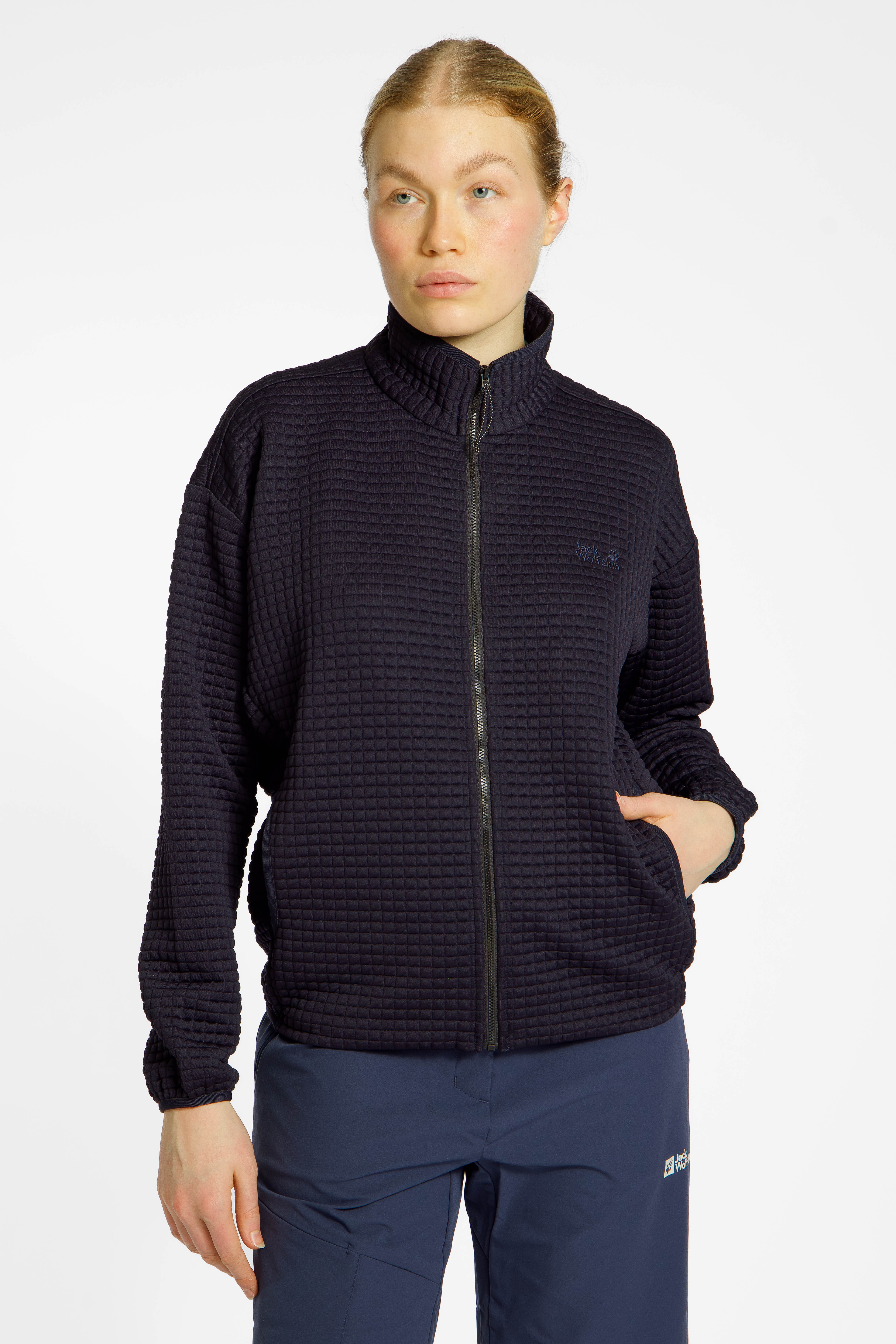 Image of Jack Wolfskin Mogari Damen Midlayer Blau, Damen, Größe: L